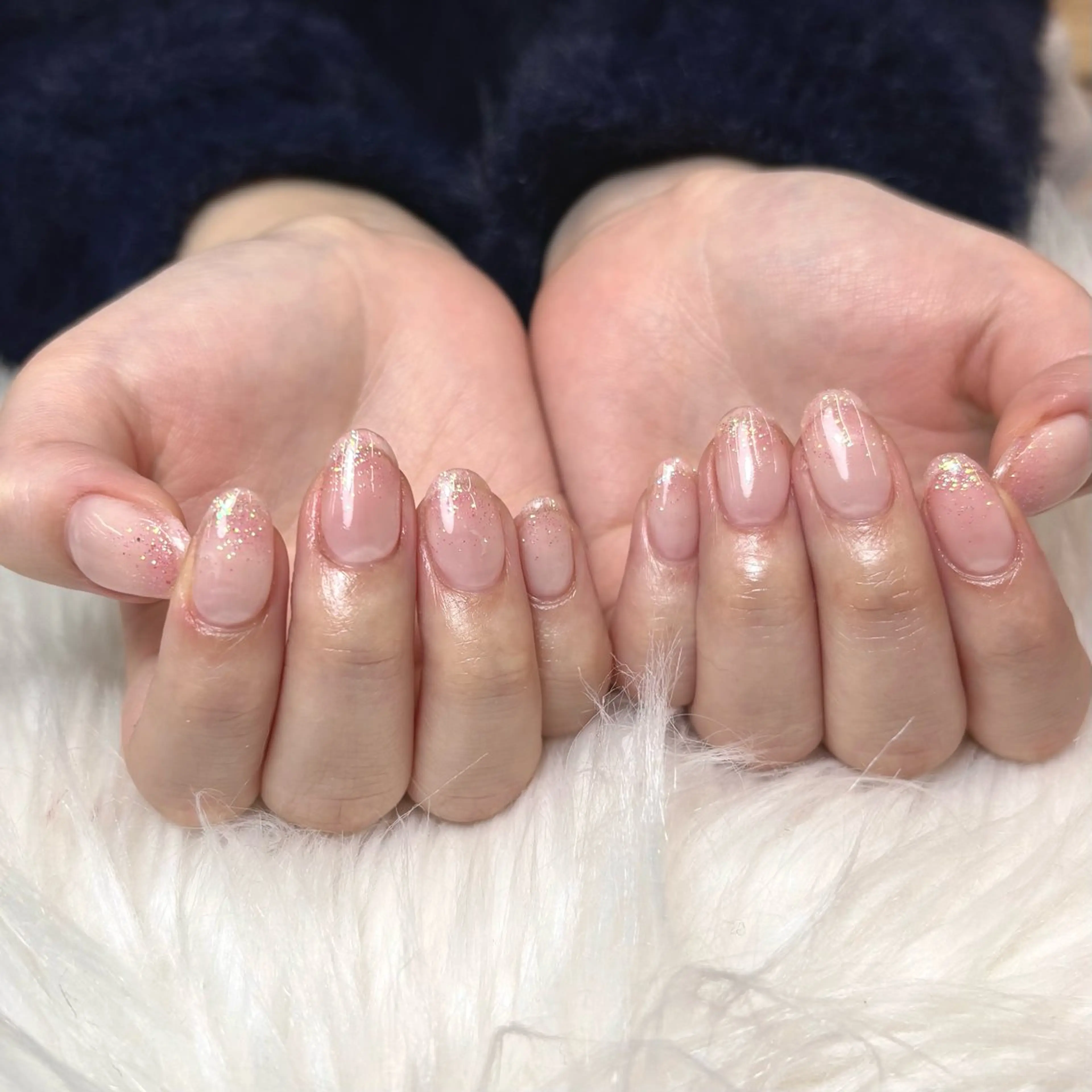 ネイル ラメ(グリッター) ハンドネイル NAIL atre SAIKAのネイルデザイン
