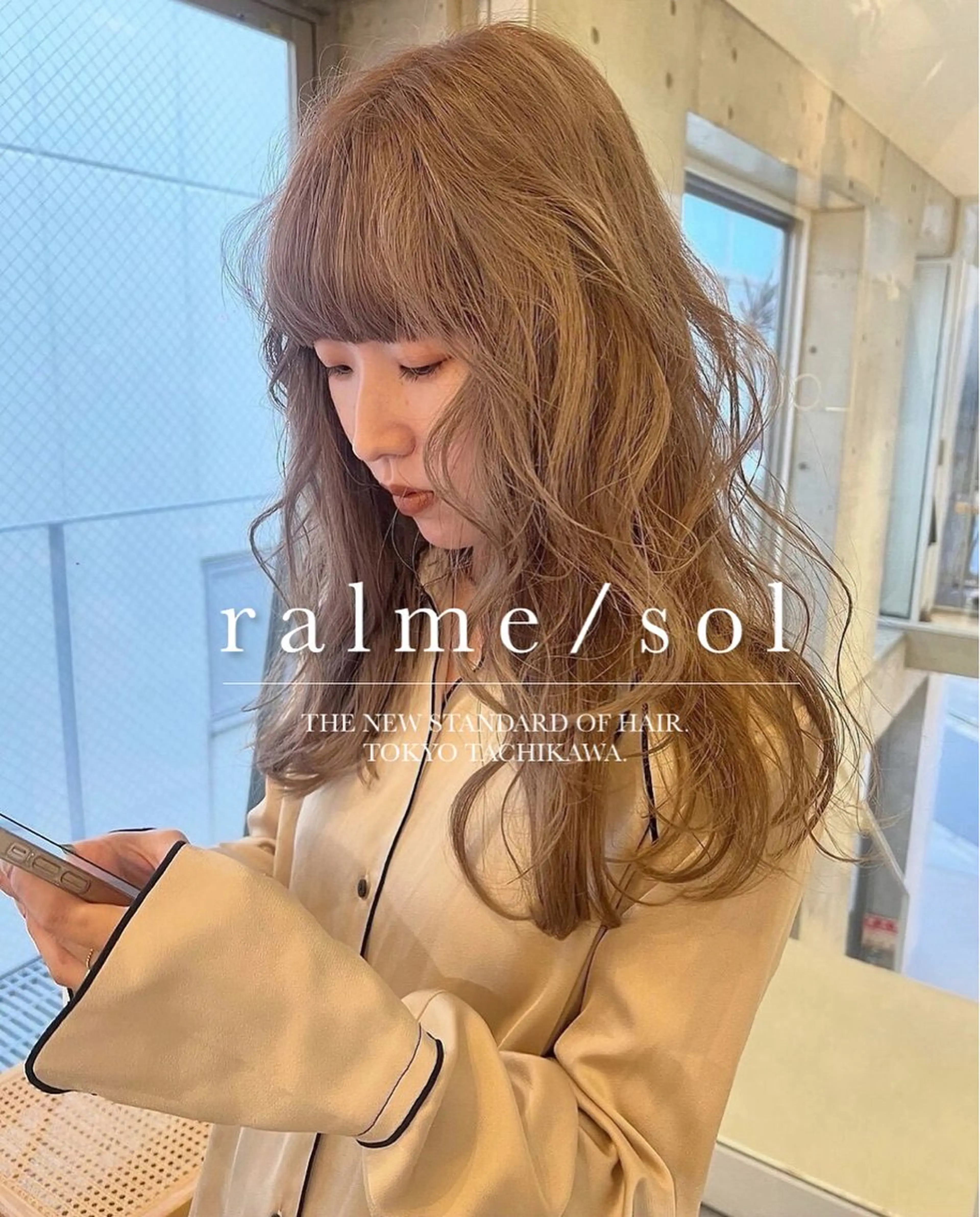 【新規】カット＋ケアブリーチダブルカラー ¥13,500の写真