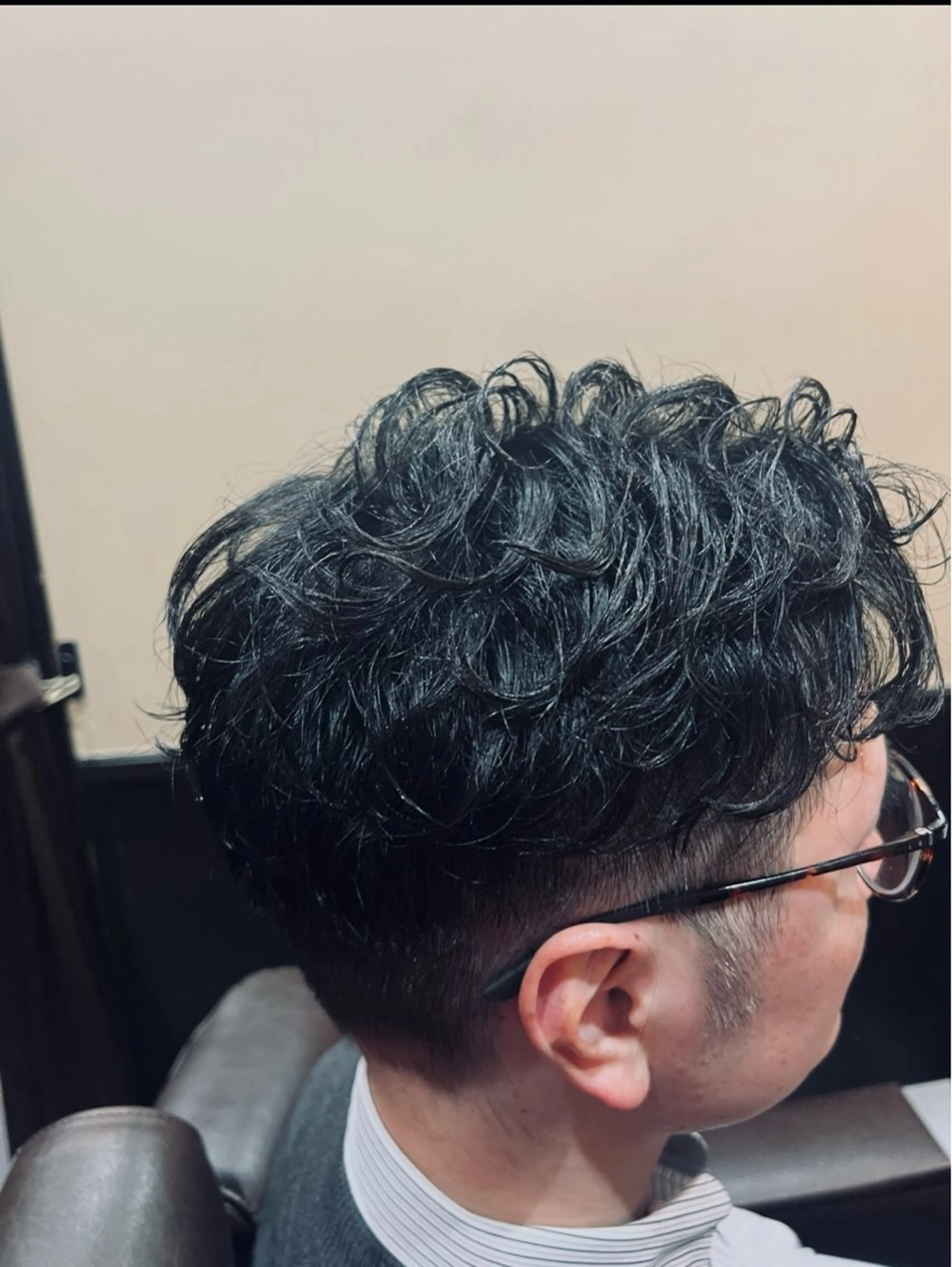 ショート パーマ 似合わせカット ヒロ銀座バーバーショップ秋葉原店所属・堀 真人のヘアスタイル