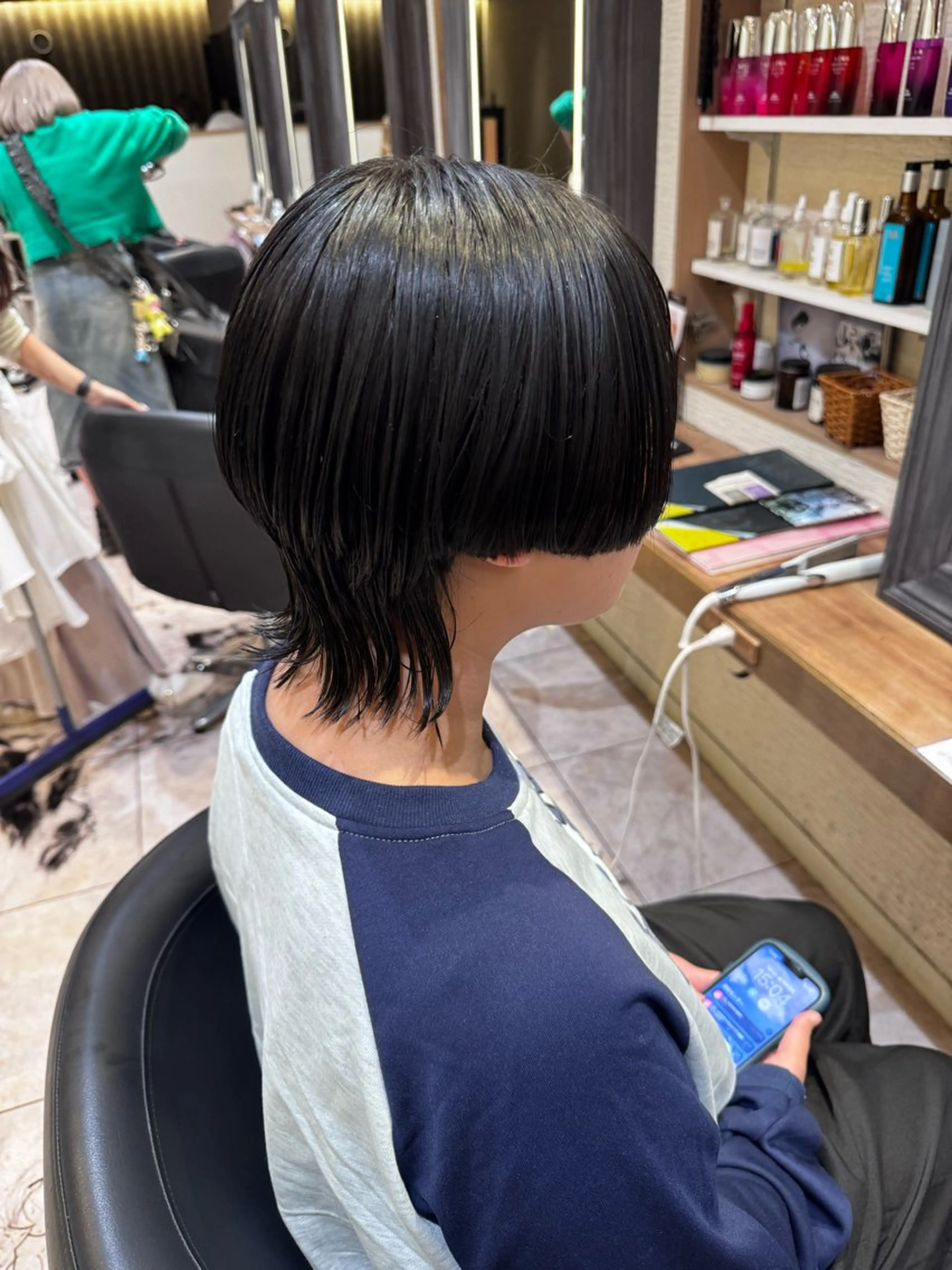 ショート カット 🐺ウルフ× ハイトーン🐺MOEのヘアスタイル