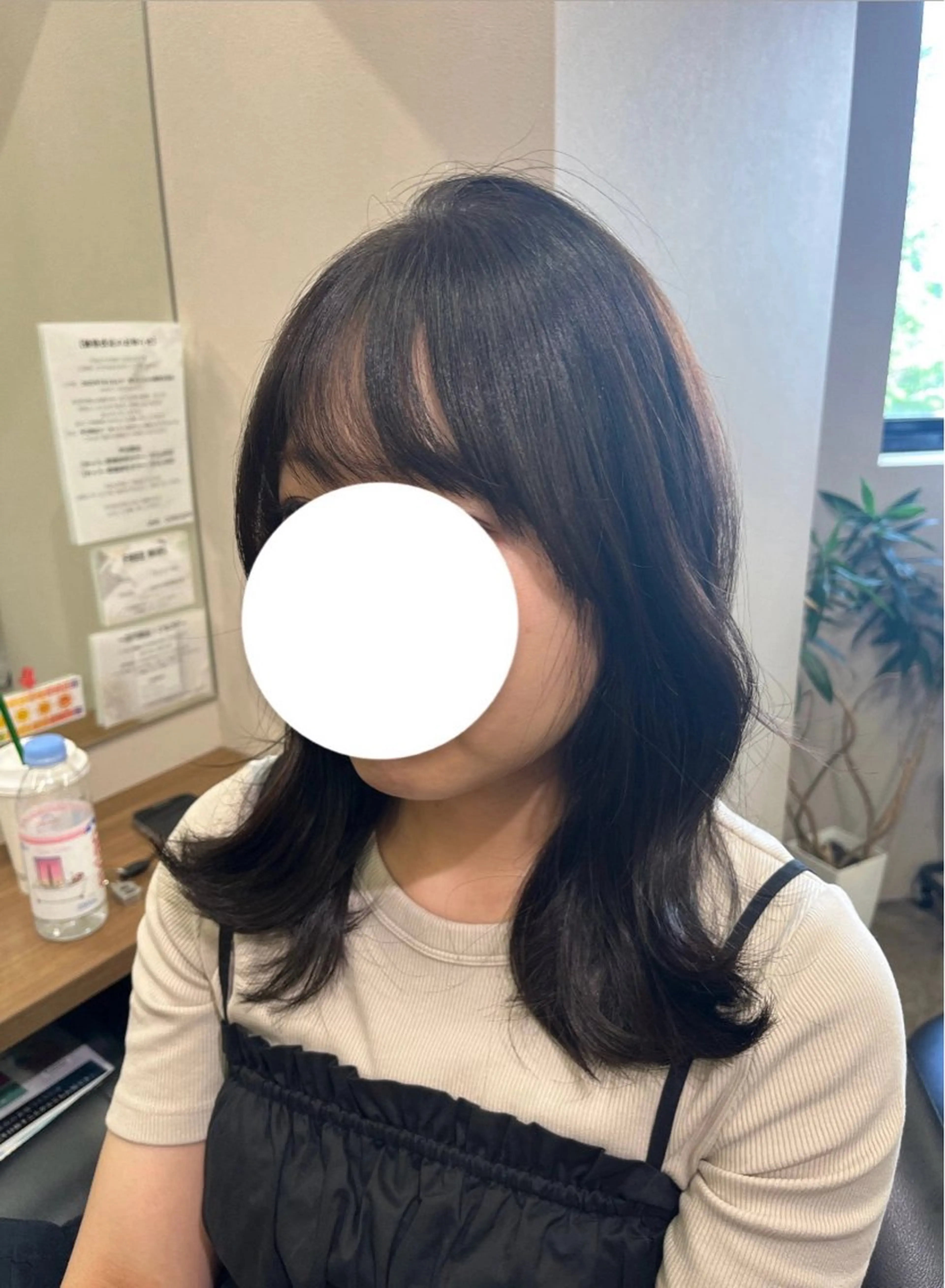 ミディアム 骨格/顔型/パーソナ ルカラー診断/中野のヘアスタイル