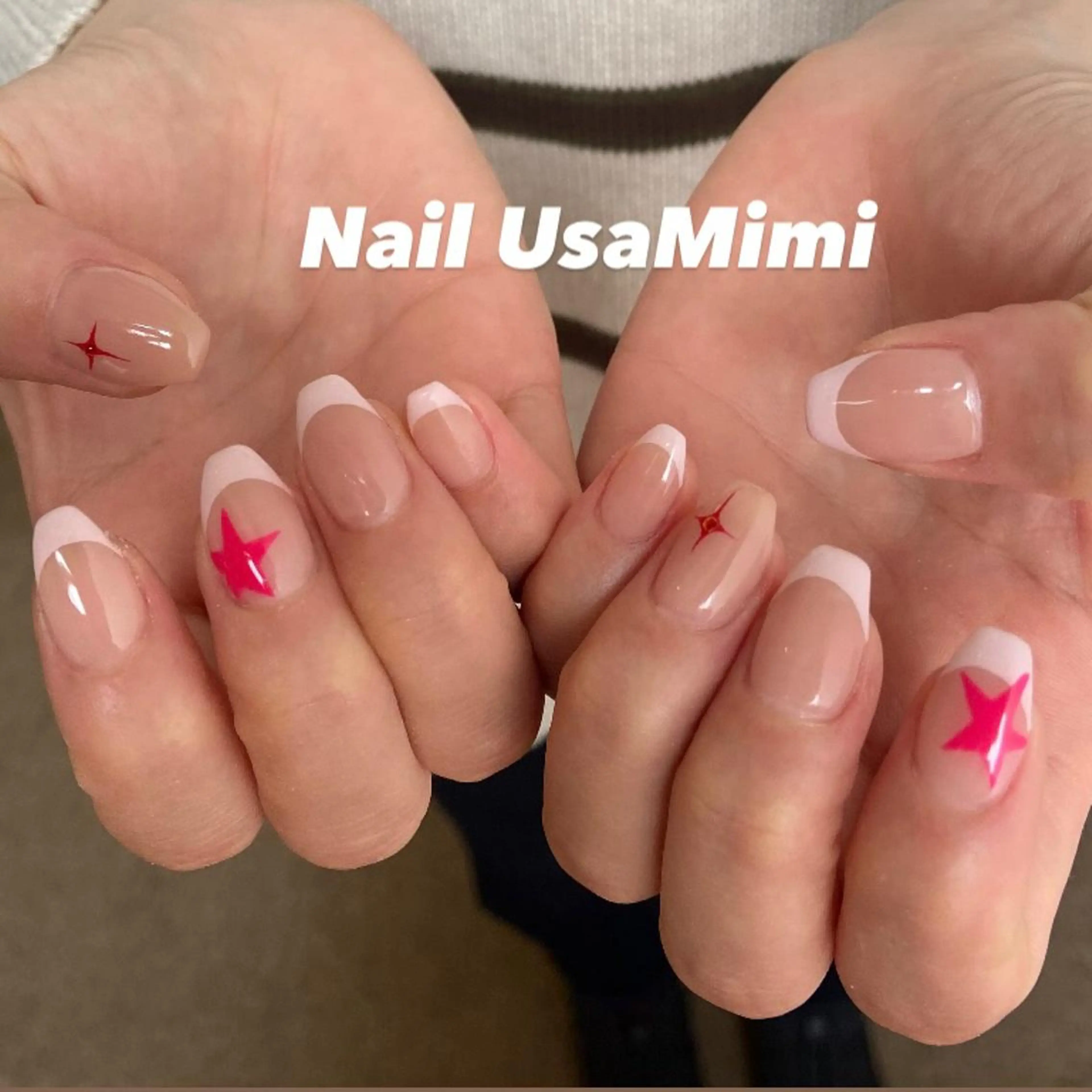 ネイル フットネイル ジェルネイル マグネットネイル 持ち込み ニュアンスネイル 本町ネイルNail UsaMimiのネイルデザイン