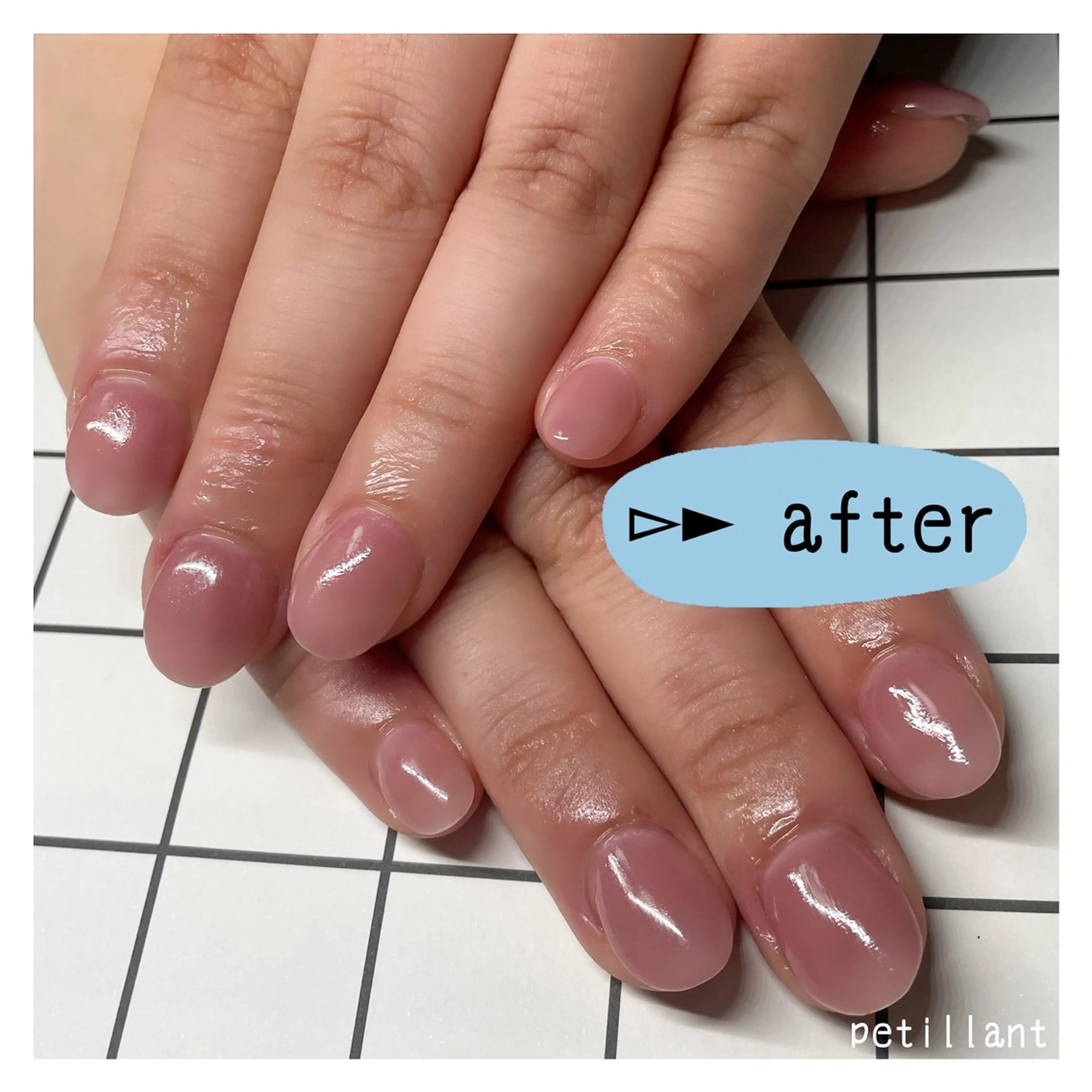 ネイル ハンドネイル ハンドケア nail salon petillantのネイルデザイン