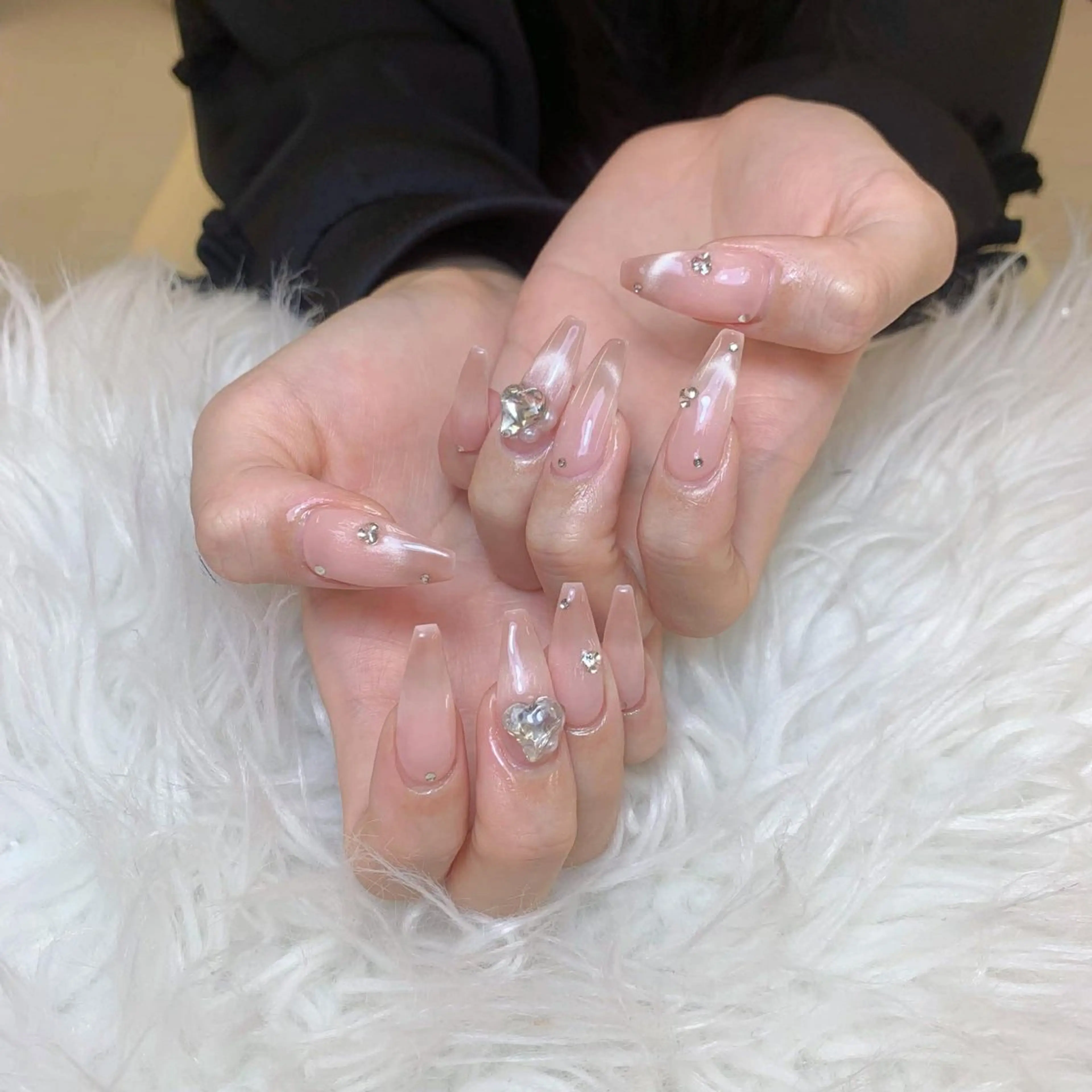 ネイル ハンドネイル Anh ゴテゴテネイルのネイルデザイン