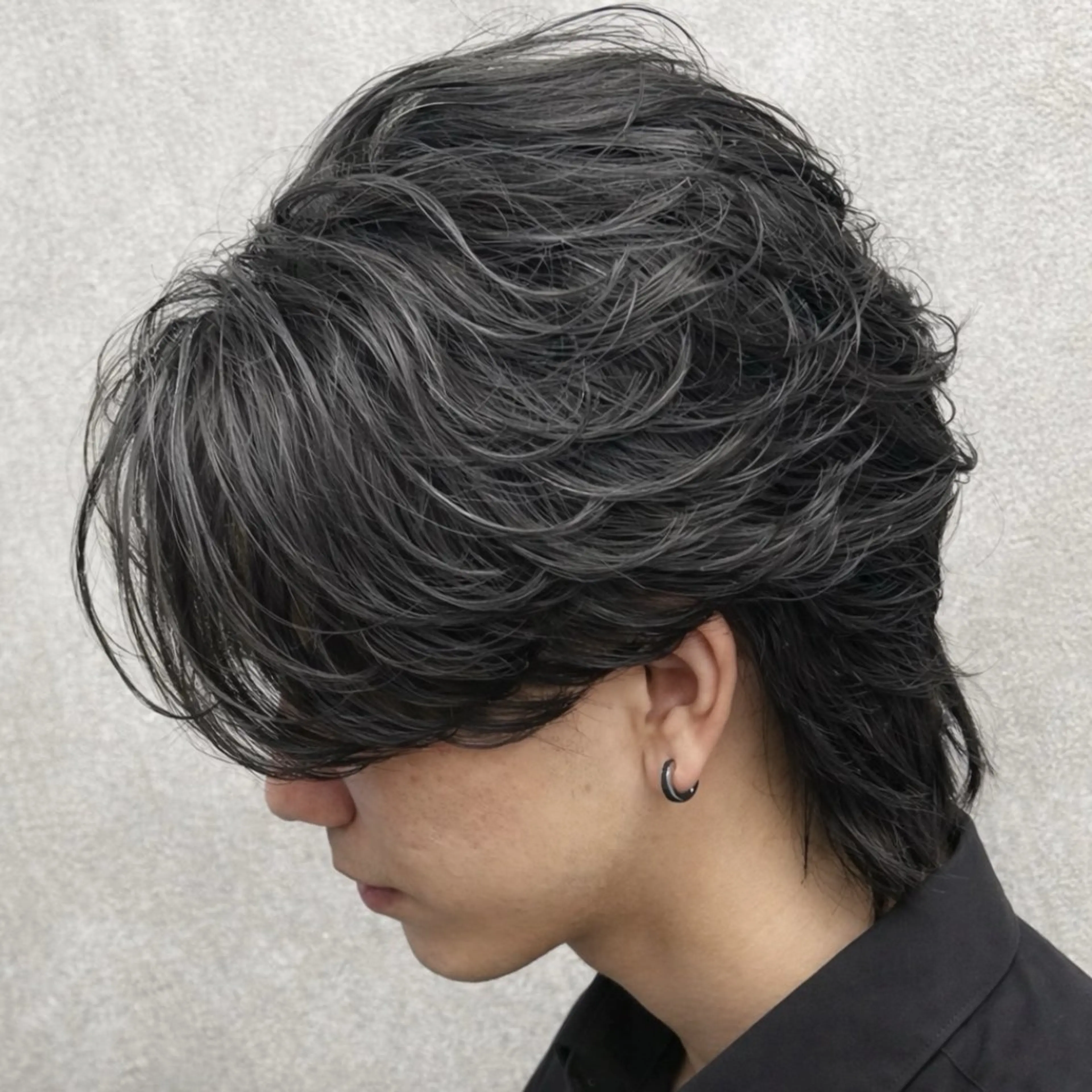 メンズ RUKA👱🏻 メンズカットパーマのヘアスタイル