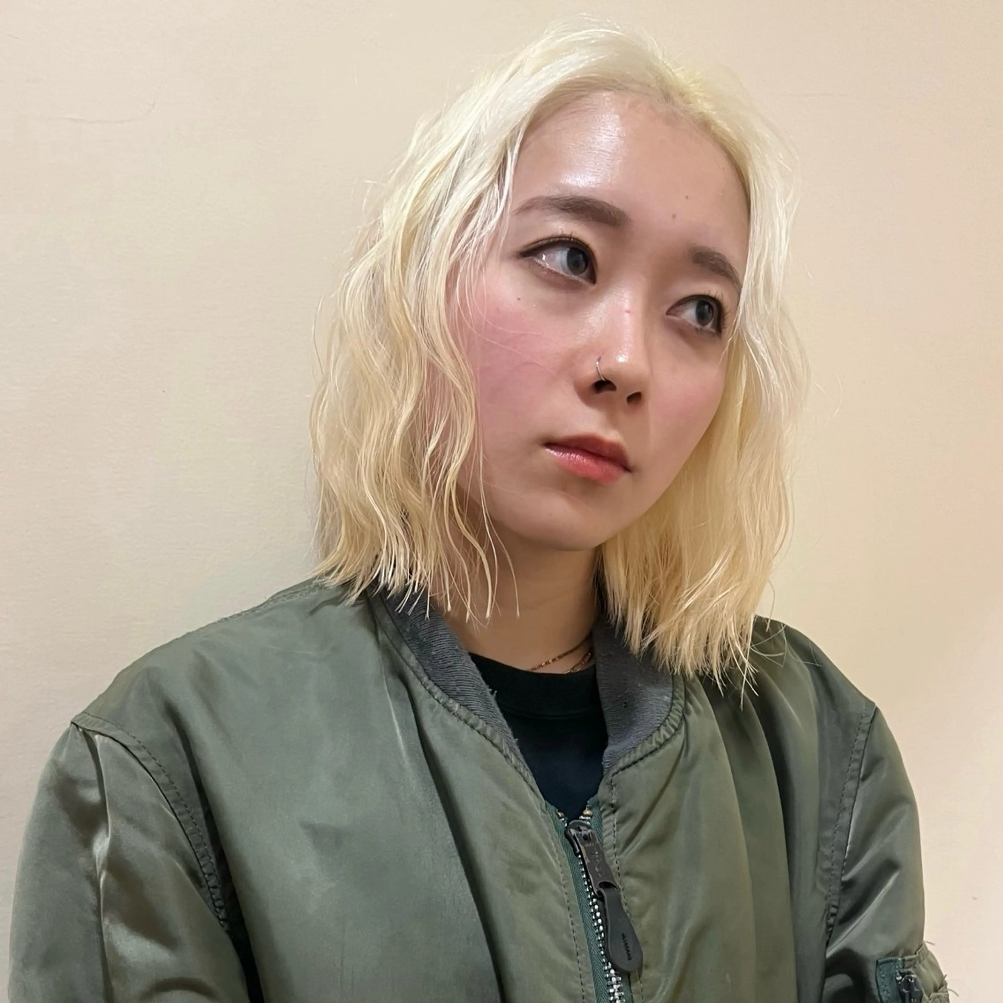 ミディアム カラー ヘアカラー トリートメント 🥃まろやかカラー/ ボブ🥃yujiroのヘアスタイル