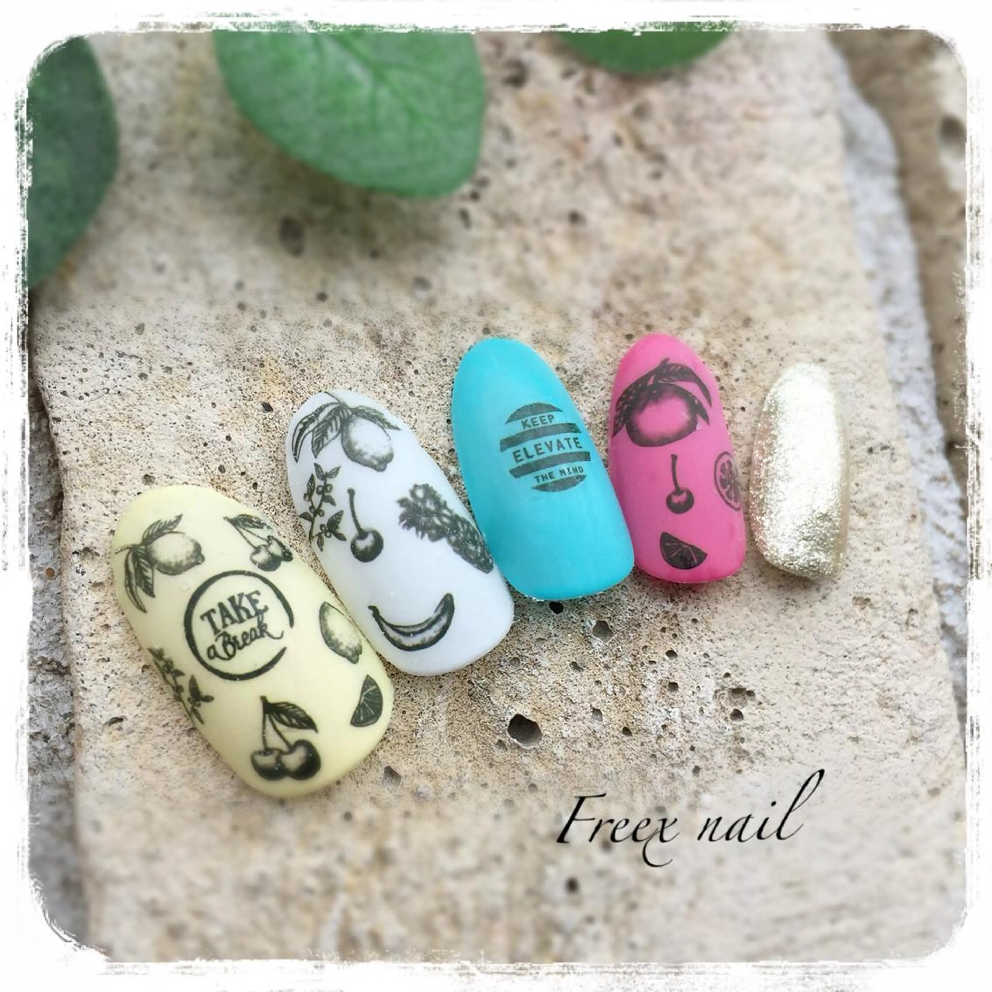 ネイル マットネイル freex nail /ニュアンス/個性派のネイルデザイン