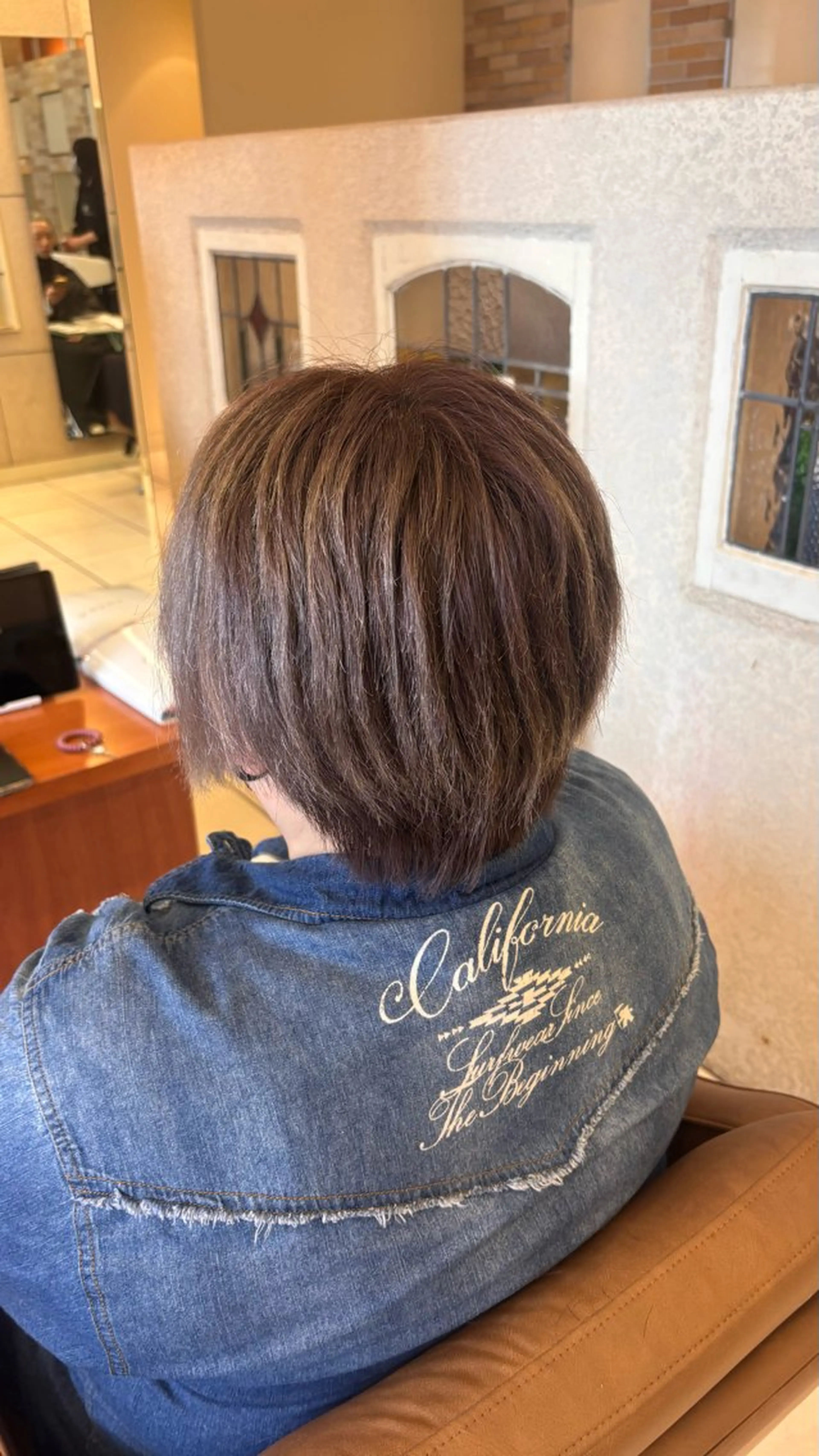 ショート カット 艶カラー  髪質改善 🍓苺奈のヘアスタイル