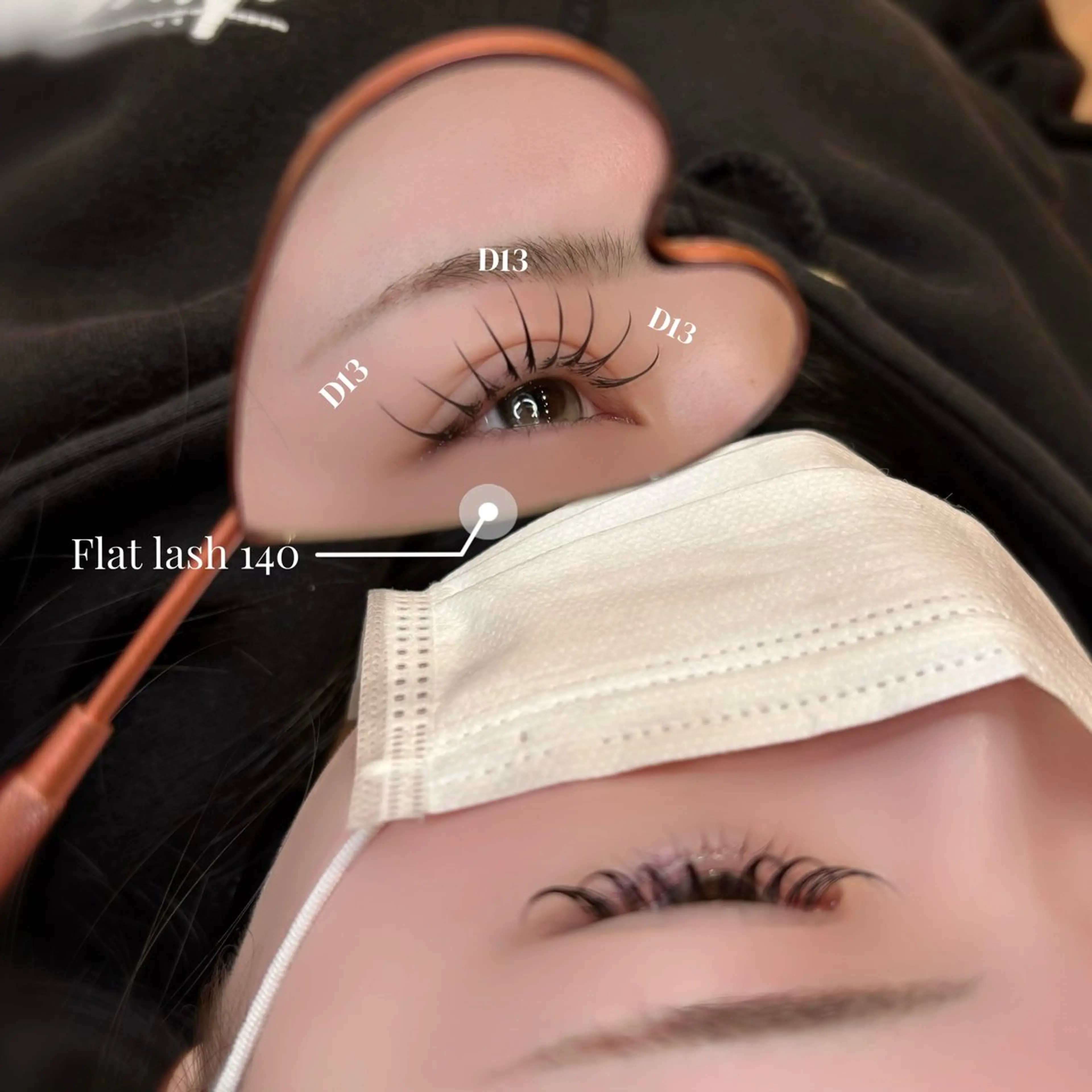 マツエク・マツパ Dカール マツエク rio マツパ／天神今泉のマツエク・マツパデザイン