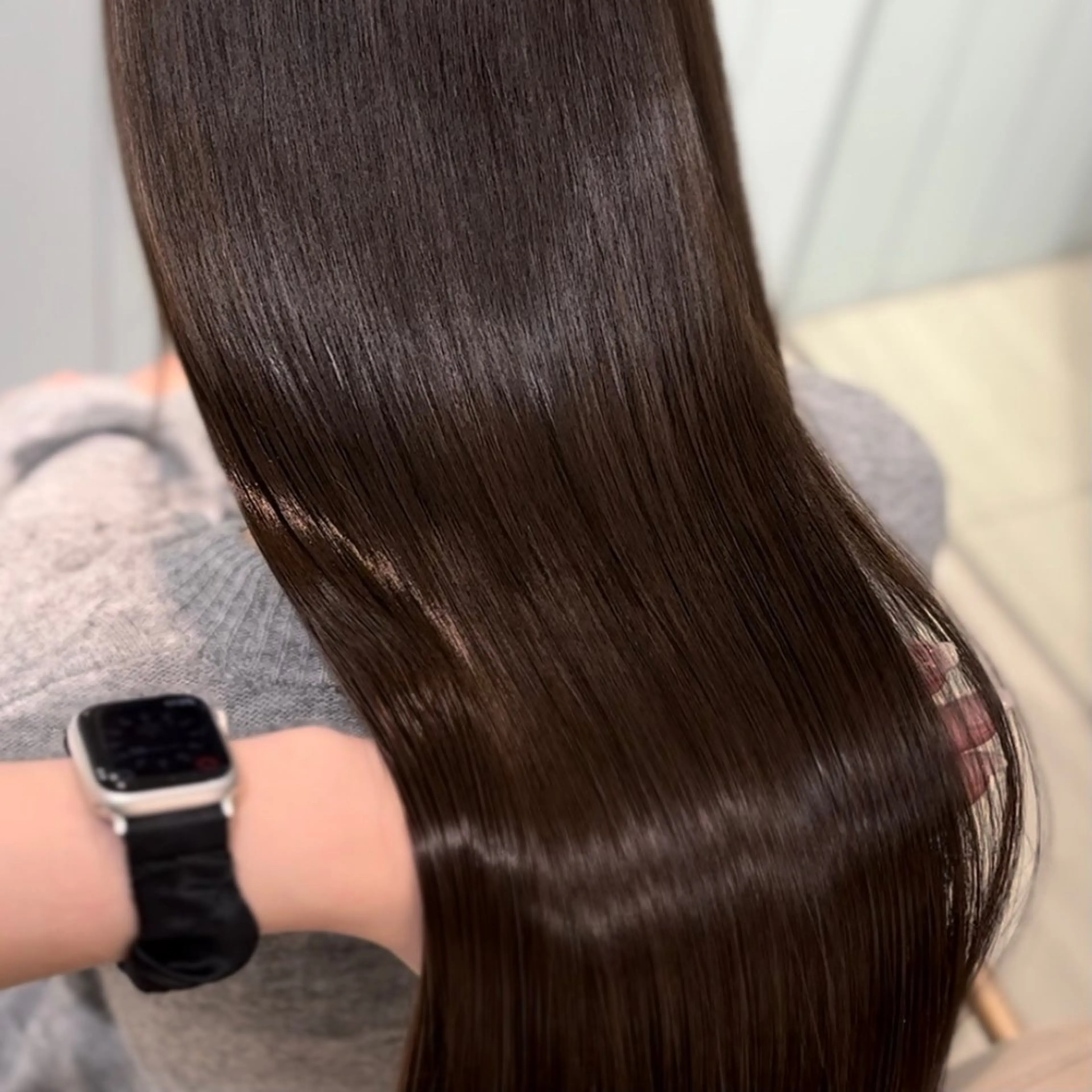 ミディアム カラー 髪質改善 縮毛矯正 カット ヘアカラー 縮毛矯正 トリートメント 美髪縮毛矯正/髪質 改善/Lecielのヘアスタイル