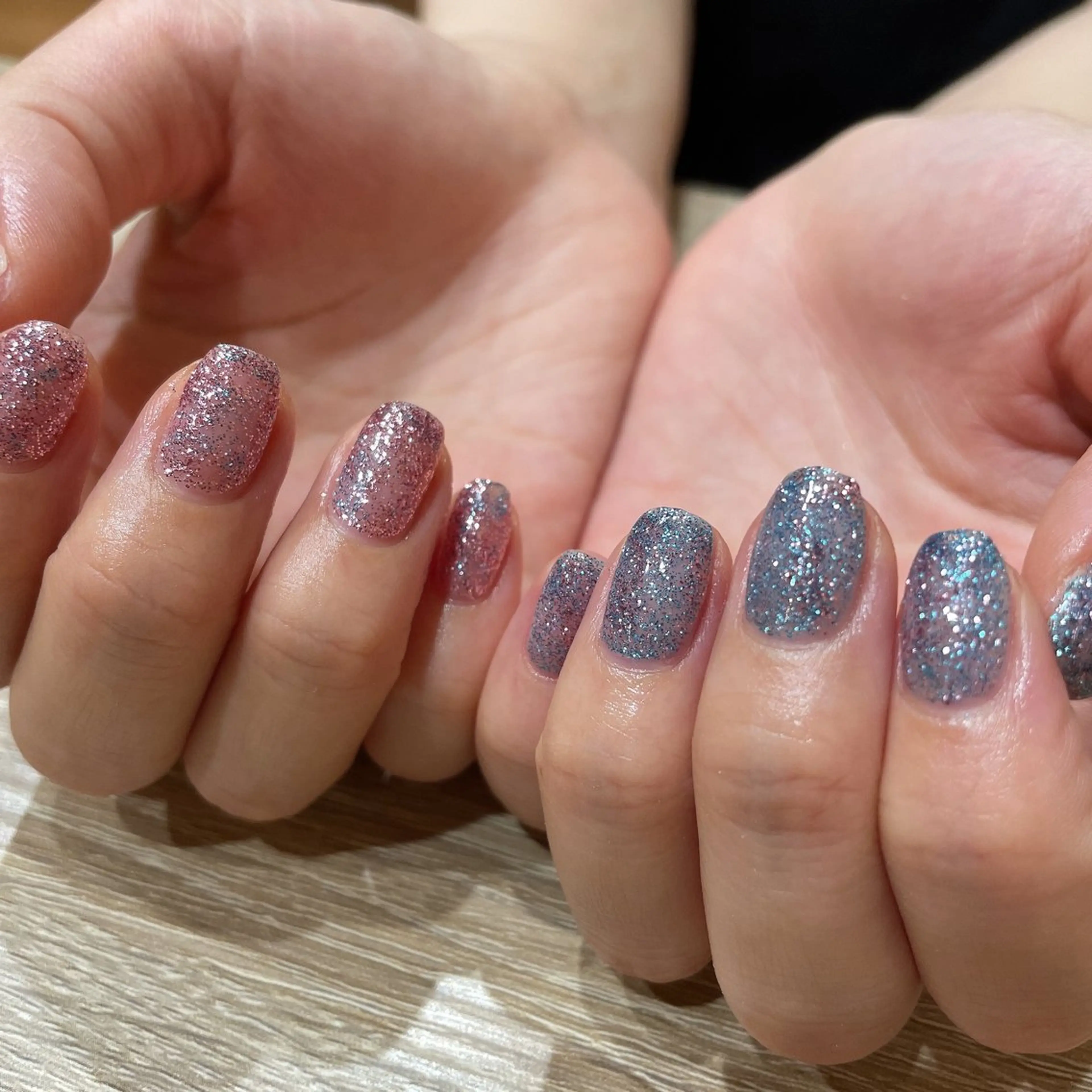 ネイル ラメ(グリッター) ハンドネイル liberté🫧 新小岩のネイルデザイン