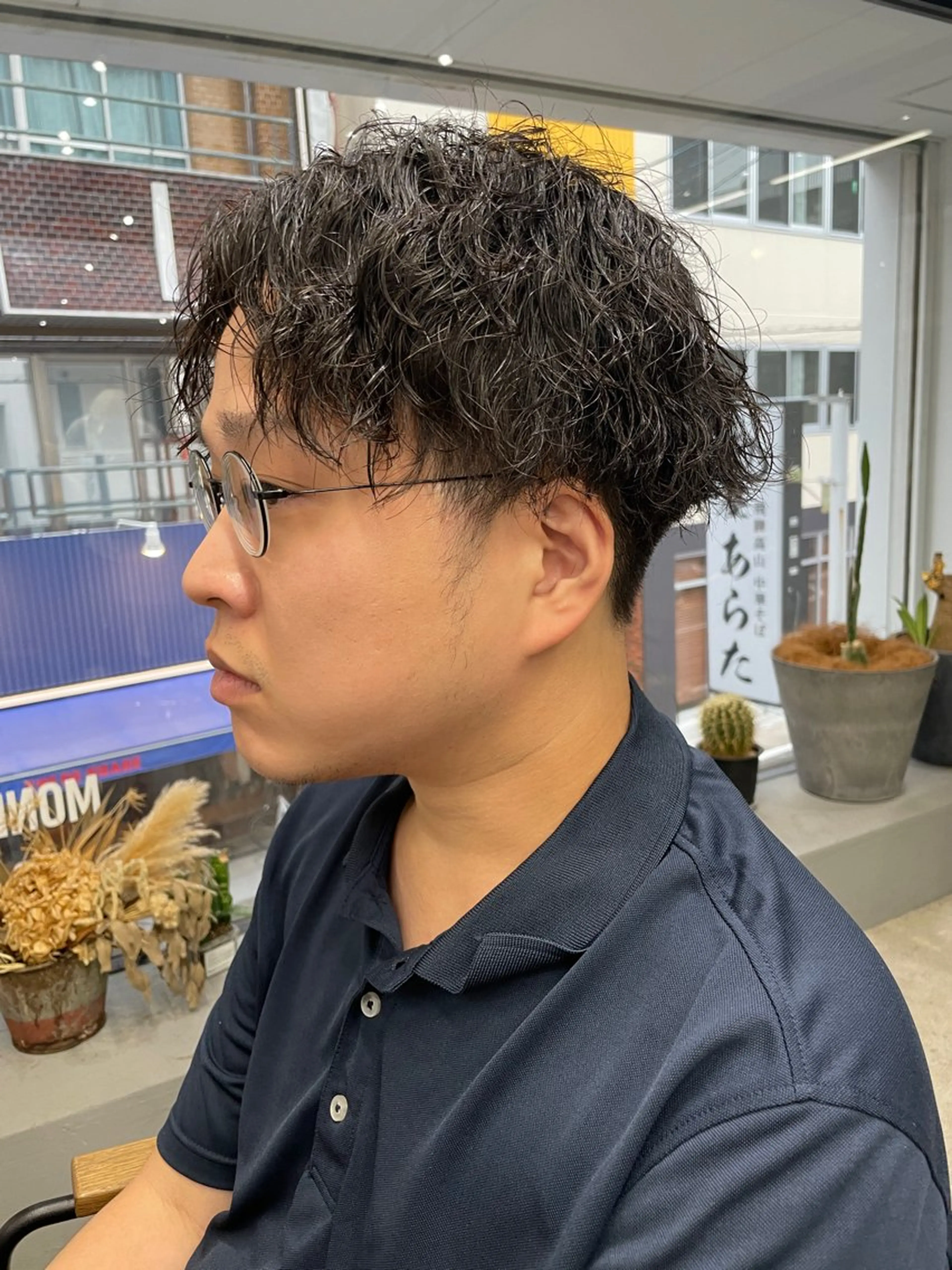 ショート パーマ メンズ メンズ専門サロン wokeのヘアスタイル