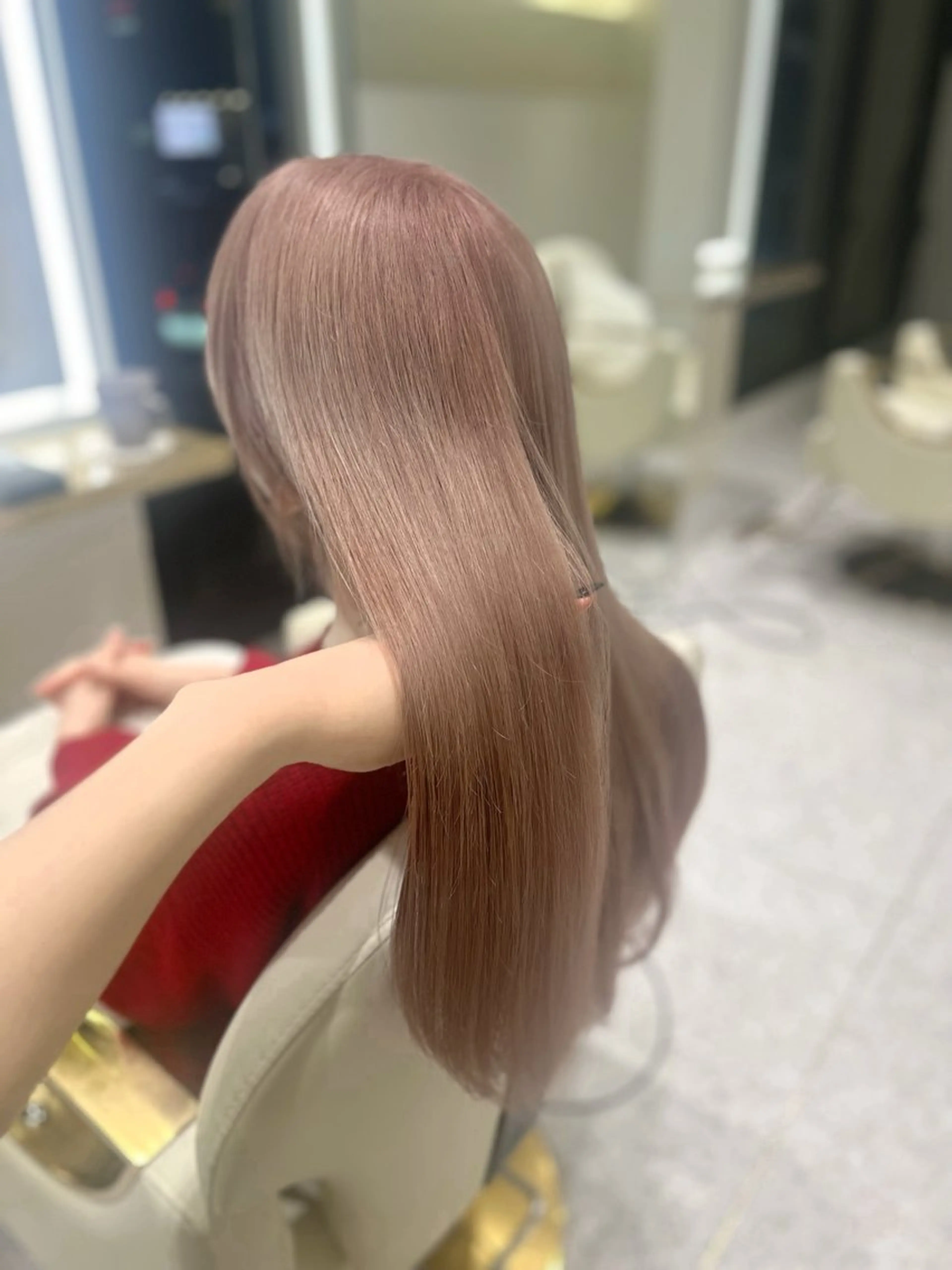 ロング カラー ベージュカラー ブリーチ Laviemoon/ Itsukiのヘアスタイル