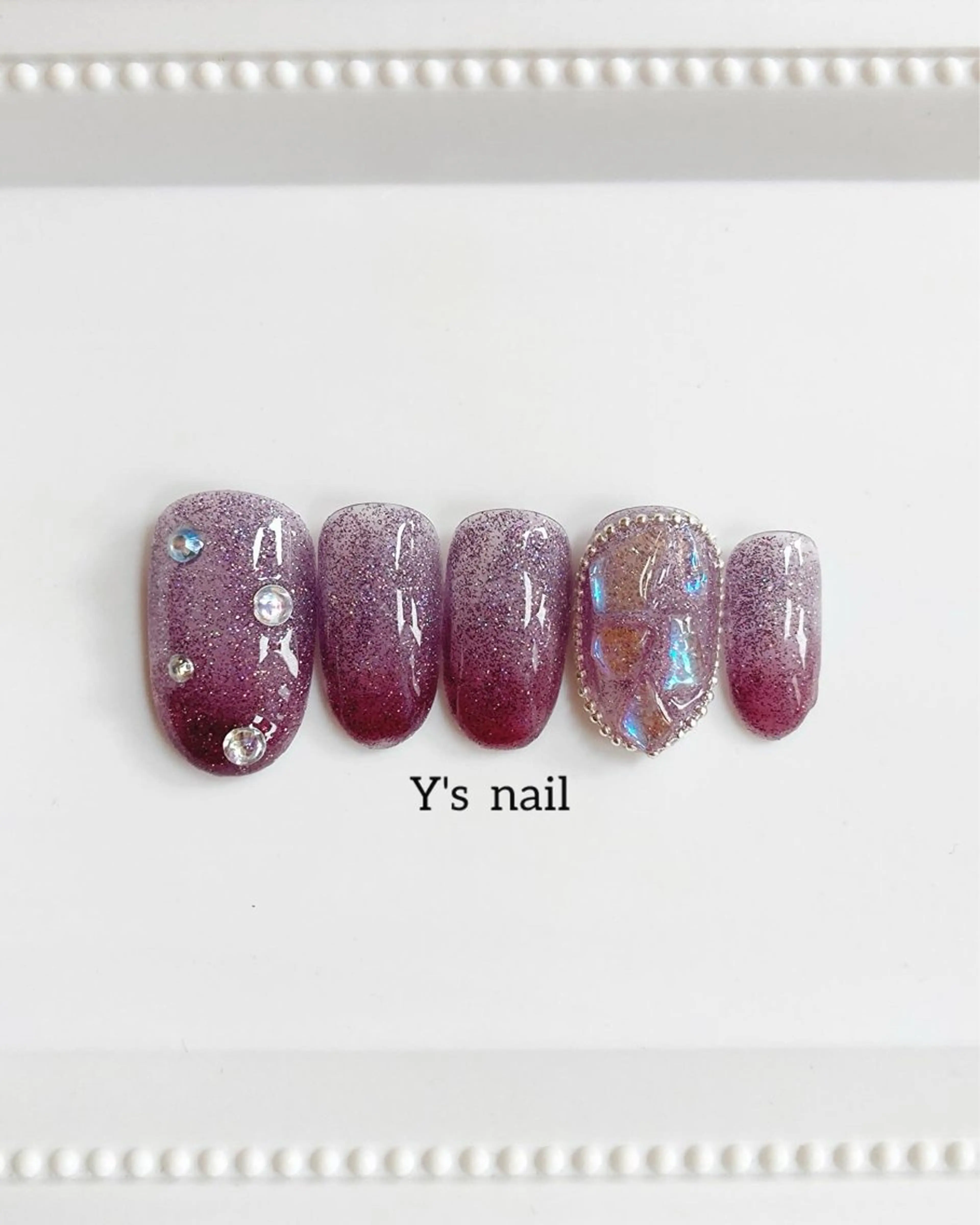 ネイル 手書きが得意🖌️ Y’s  nailのネイルデザイン