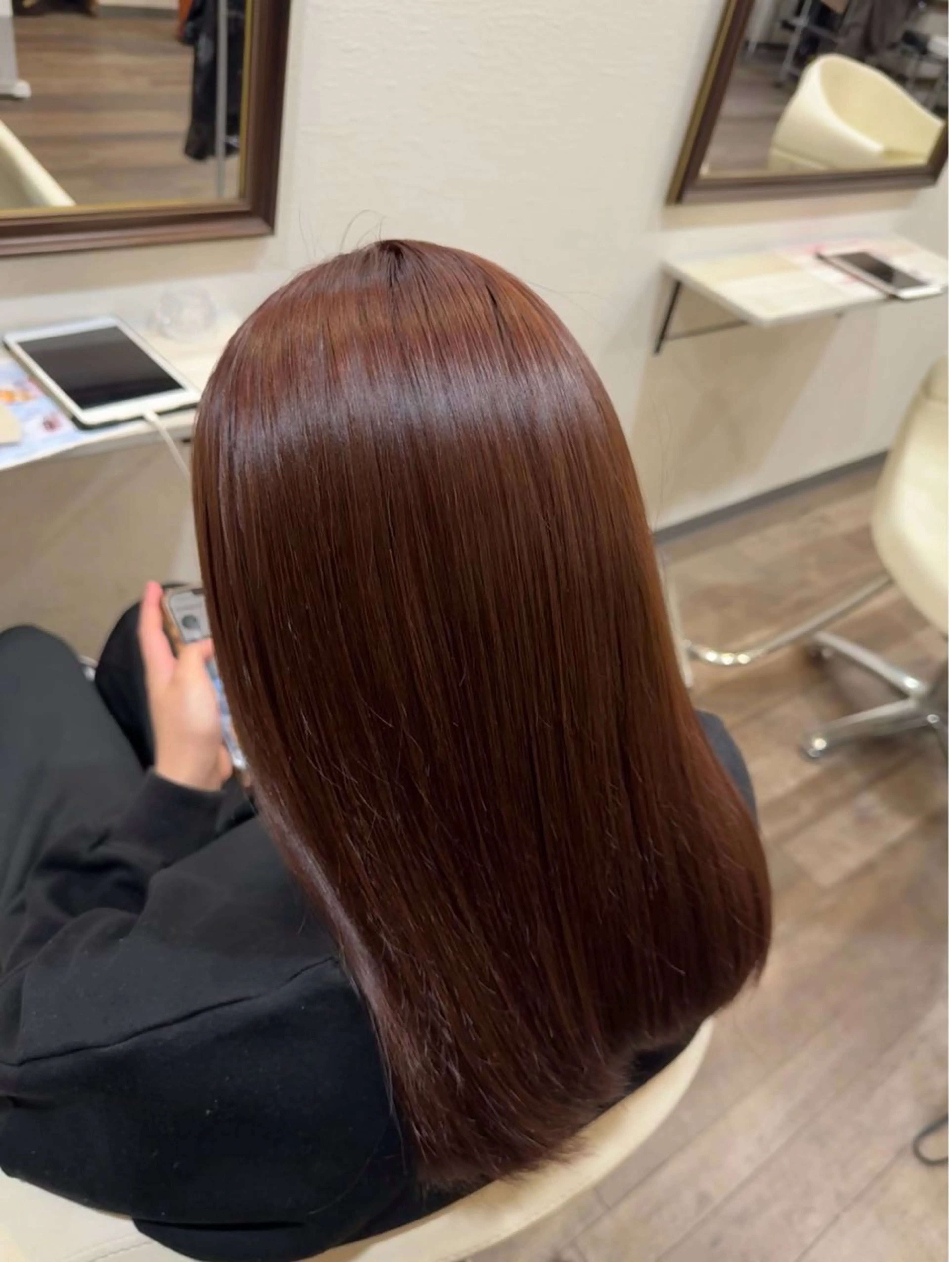 ロング カラー ヘアカラー 鍵 魁斗のヘアスタイル