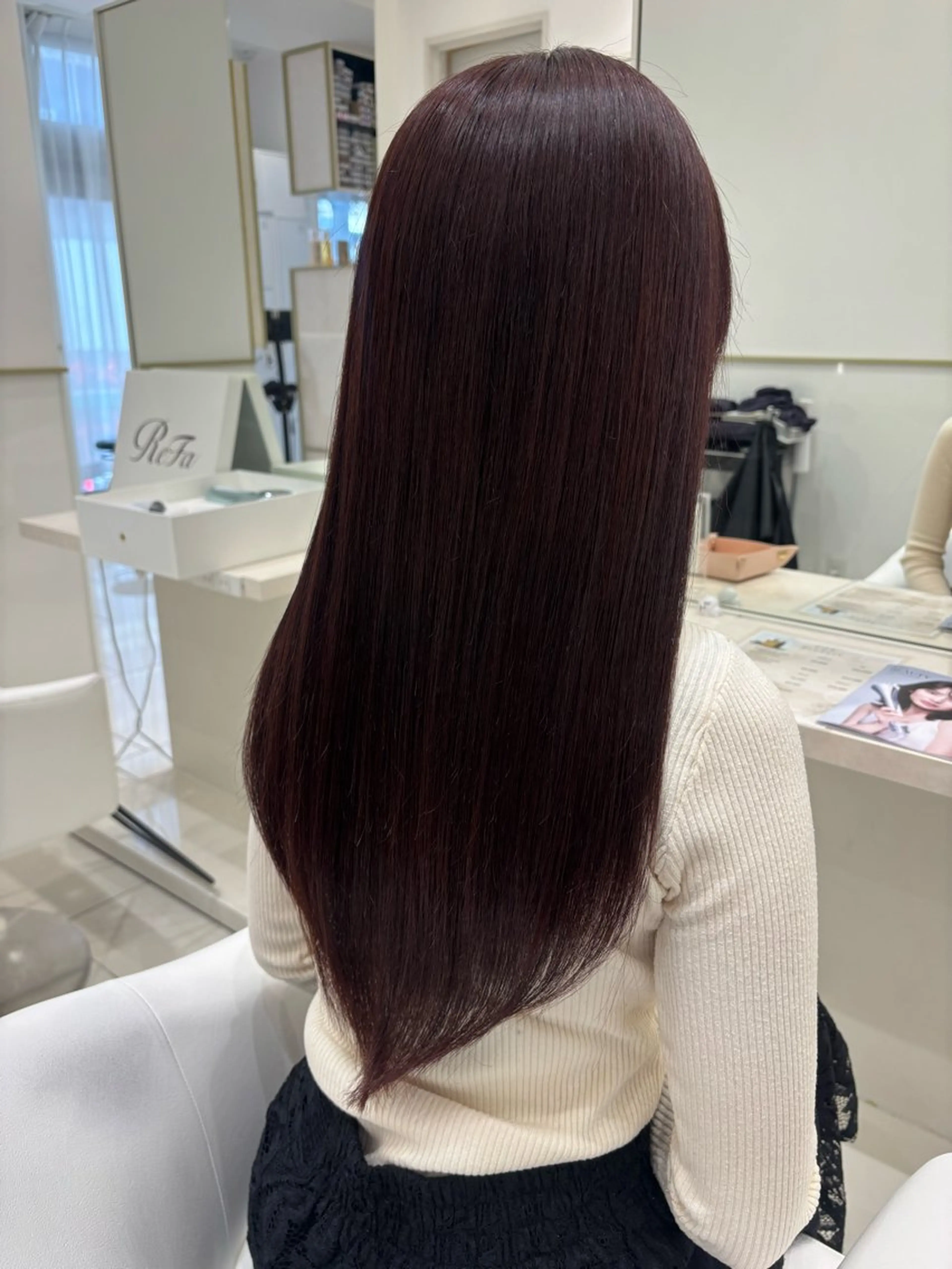 ロング カラー ヘアカラー COAPLUS 橘馨のヘアスタイル