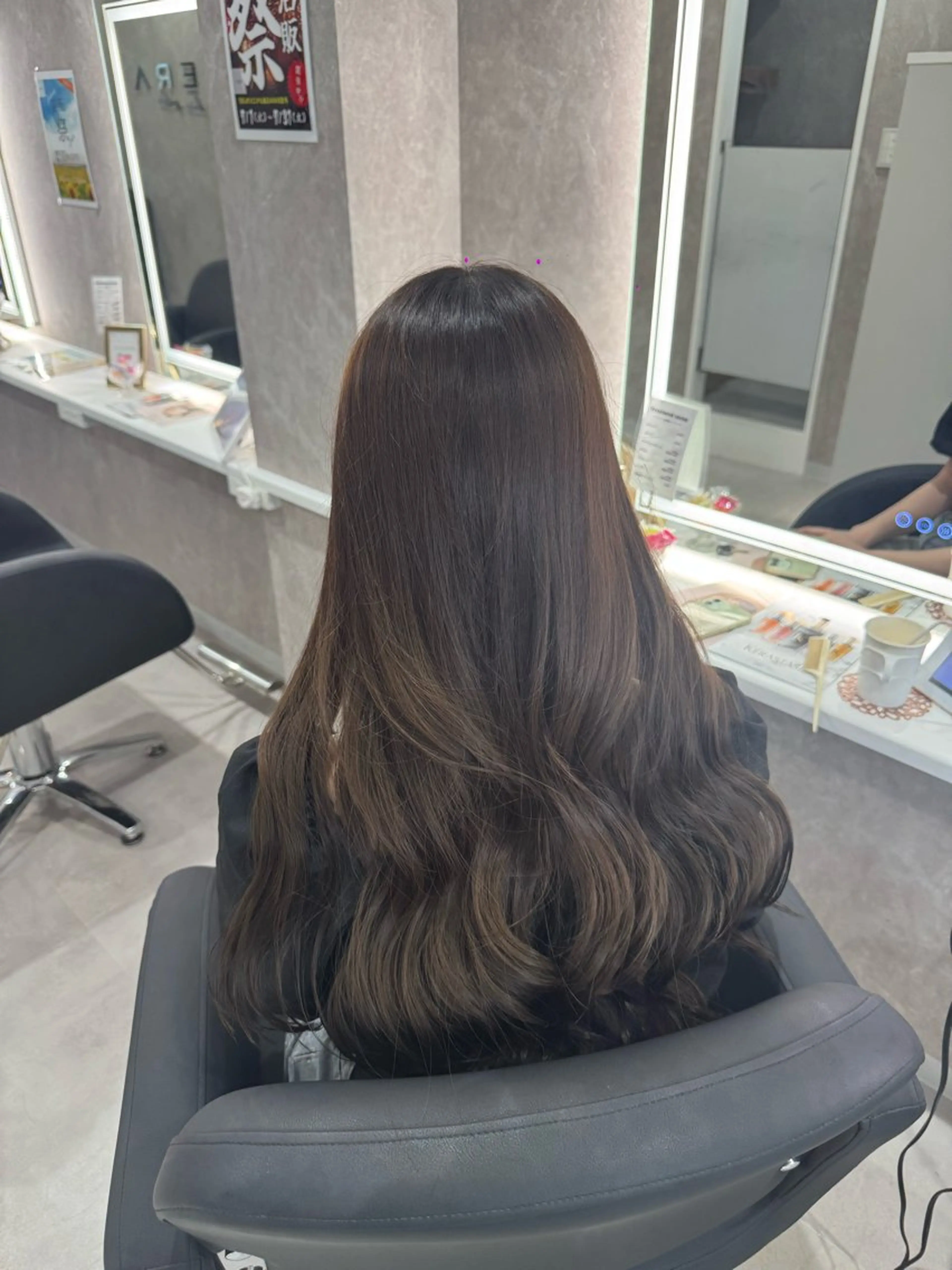 ロング カット ヘアカラー トリートメント モテ髪提案🫧 /HaRu🏳️‍⚧のヘアスタイル