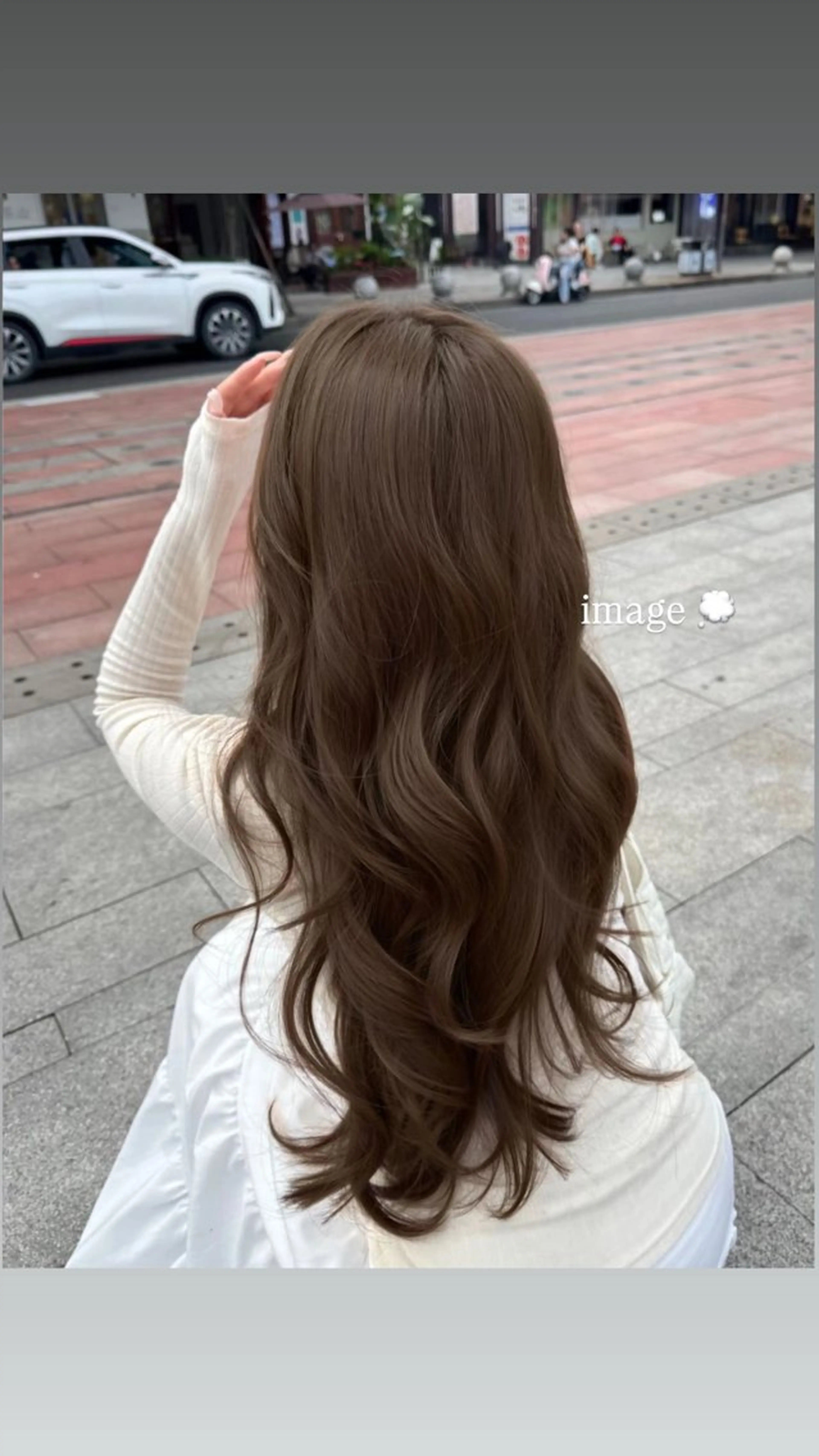 ロング カラー 透明感カラー ヘアカラー トリートメント Glimpseあやね 🎀大濠/髪質改善のヘアスタイル