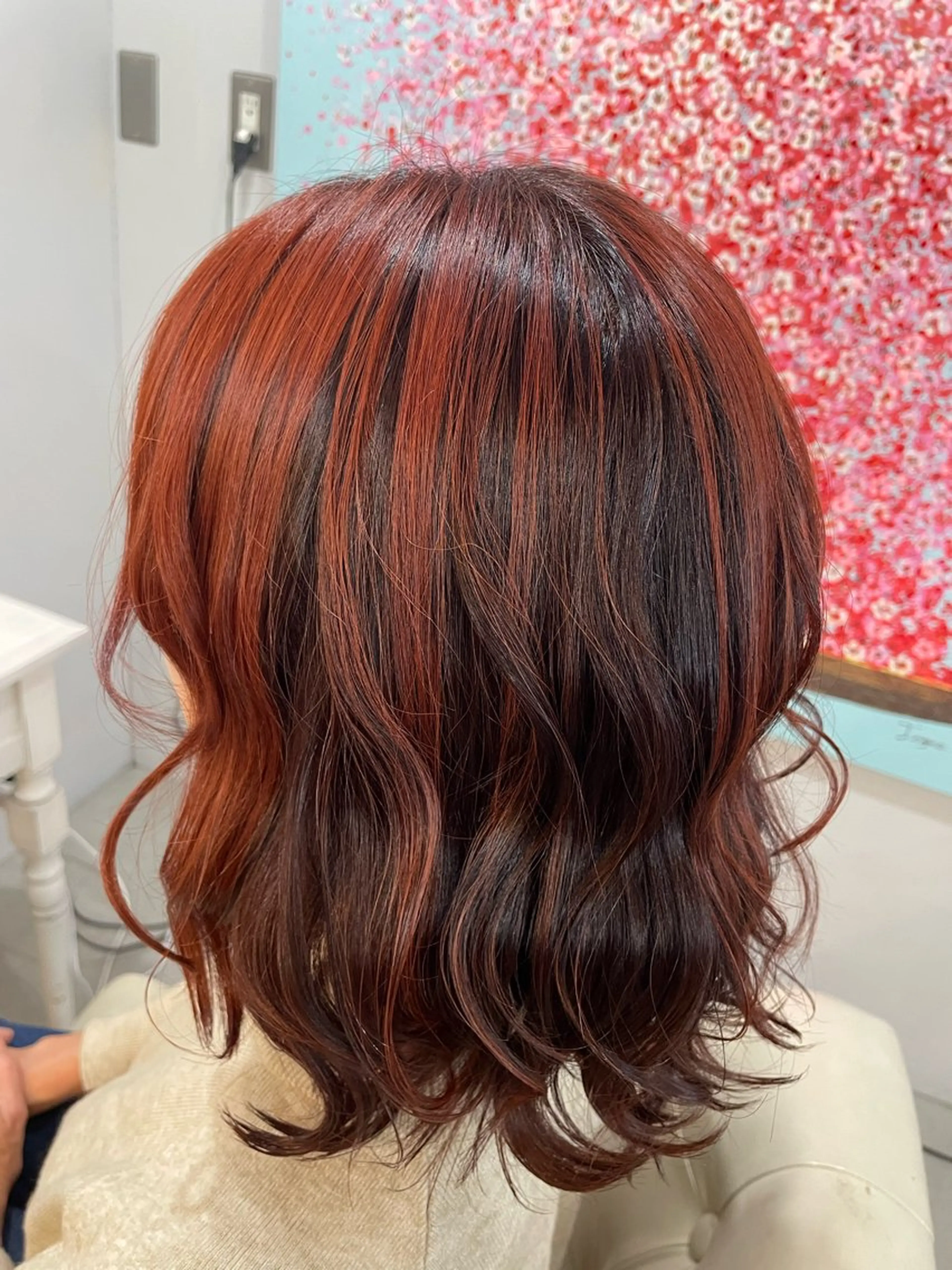 ミディアム カラー 🌷デザインカラー 🌷渡辺玲奈のヘアスタイル