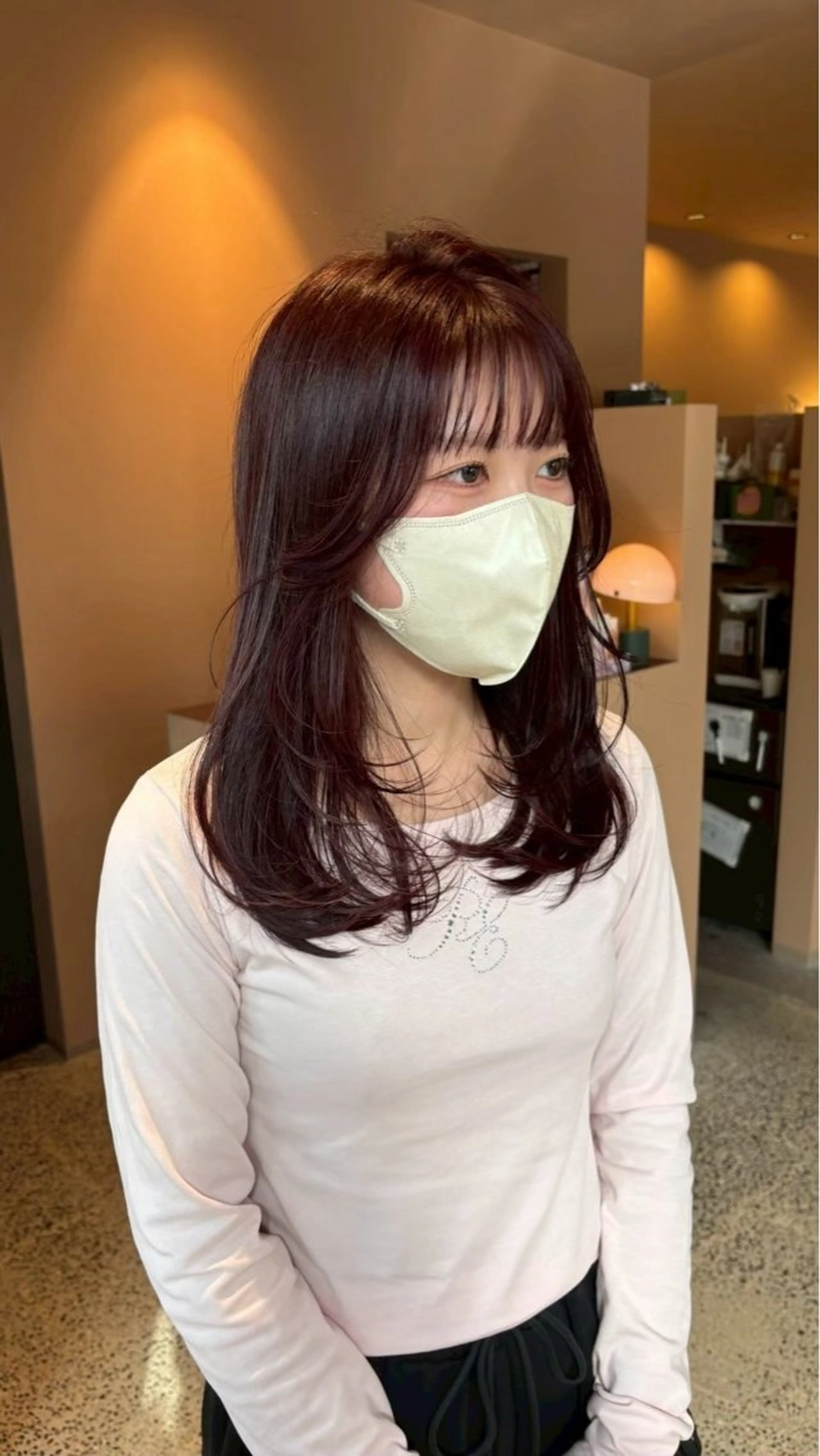 カラー YOKE 桃山台 SAKI♩ ܸのヘアスタイル