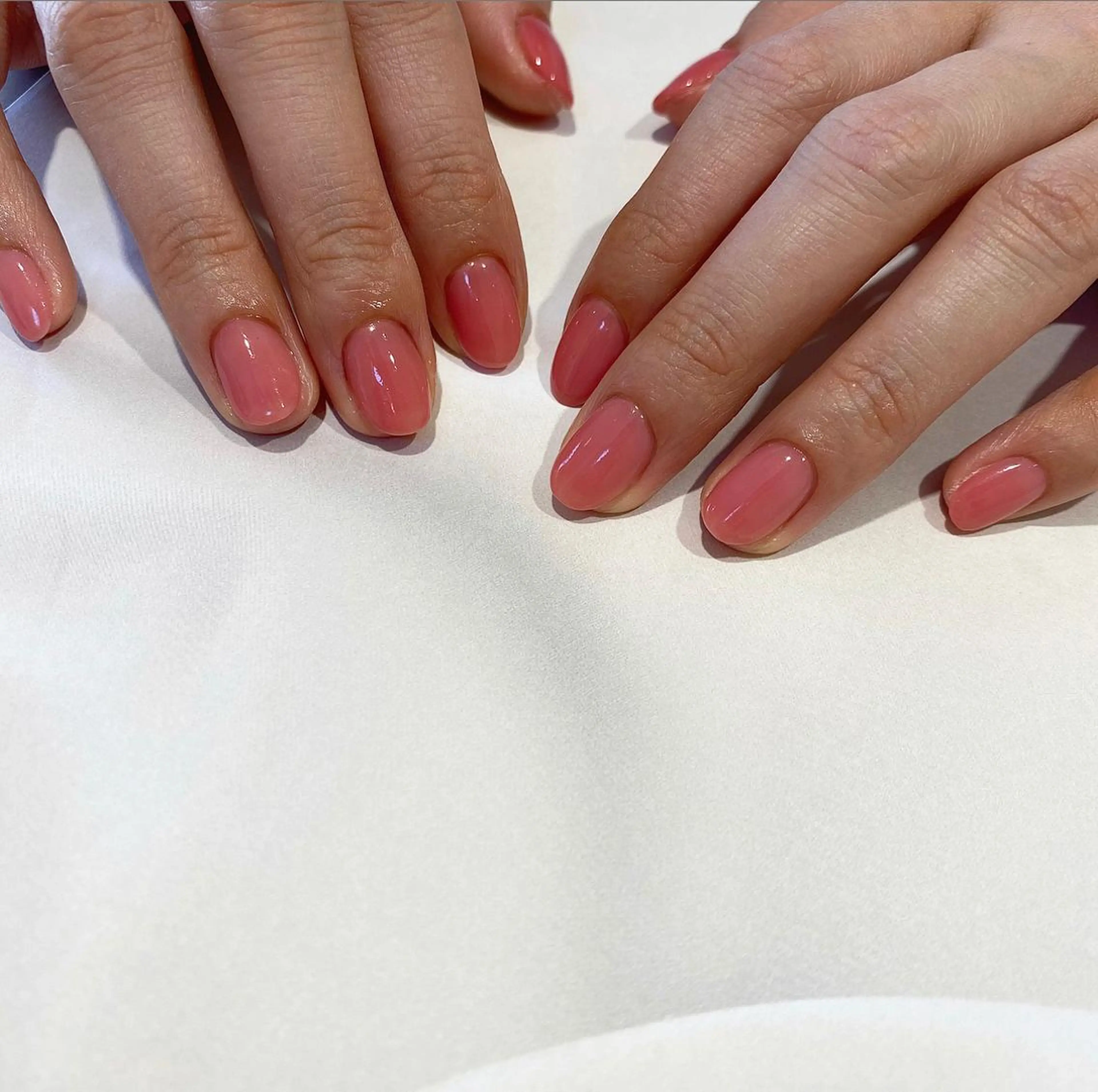 ネイル ピンク 椎葉 麻里矢のネイルデザイン