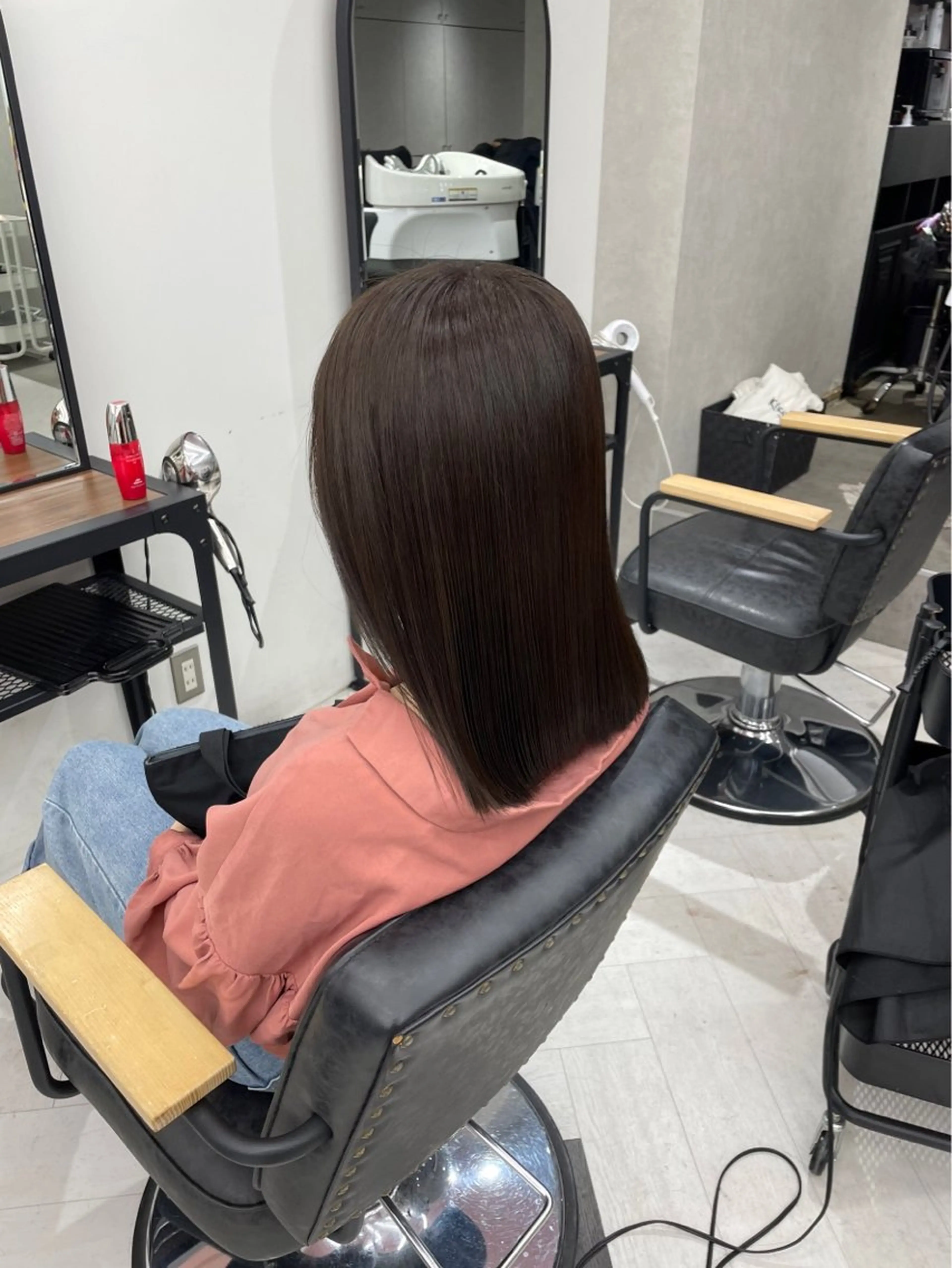 セミロング カラー メンズ ヘアカラー トリートメント 暖色/艶髪/ 透明感カラー/なおとのヘアスタイル