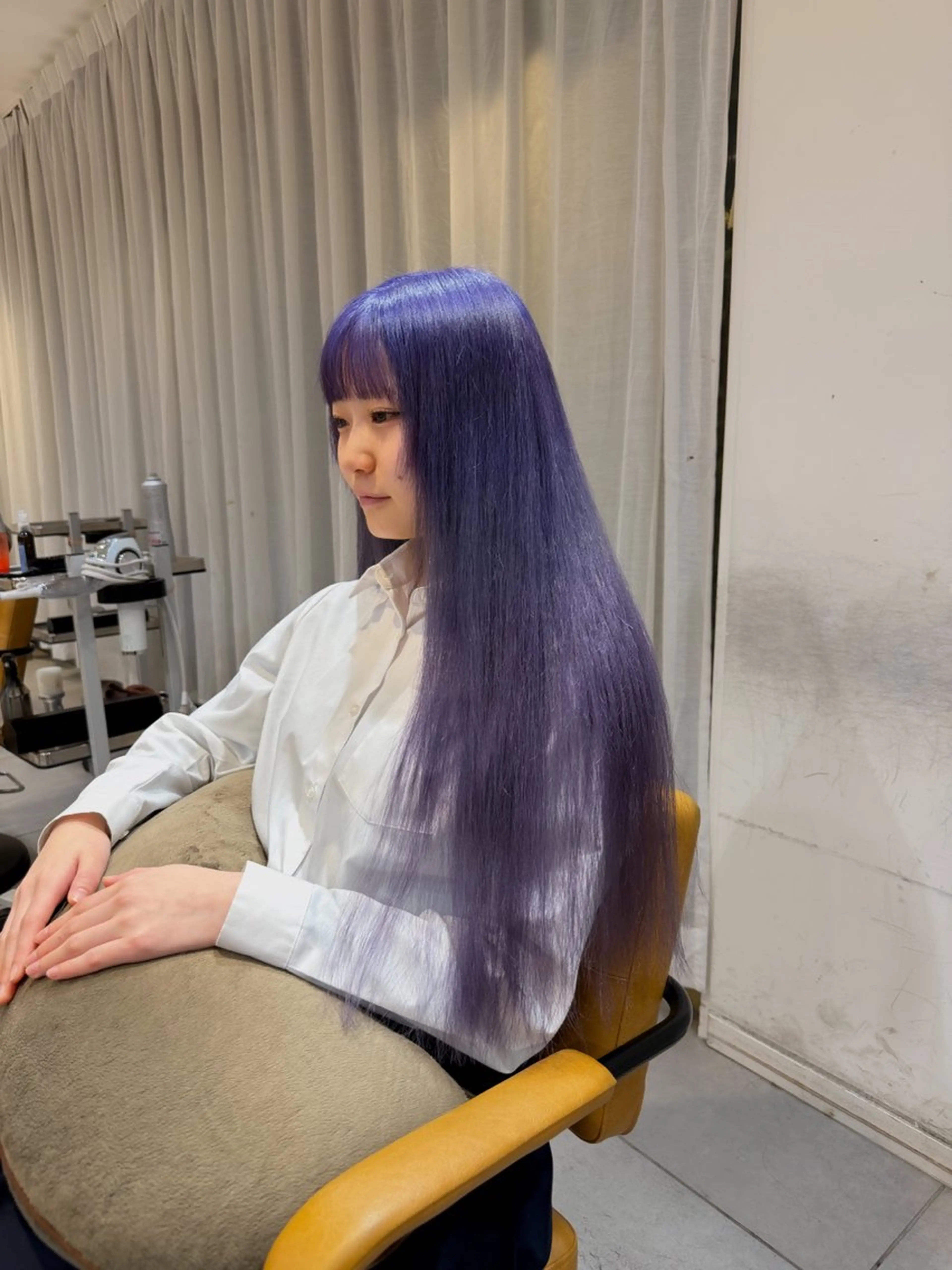 ロング カラー カット ヘアカラー トリートメント 🌱加藤　胡太郎 /艶髪ストレート🌱のヘアスタイル