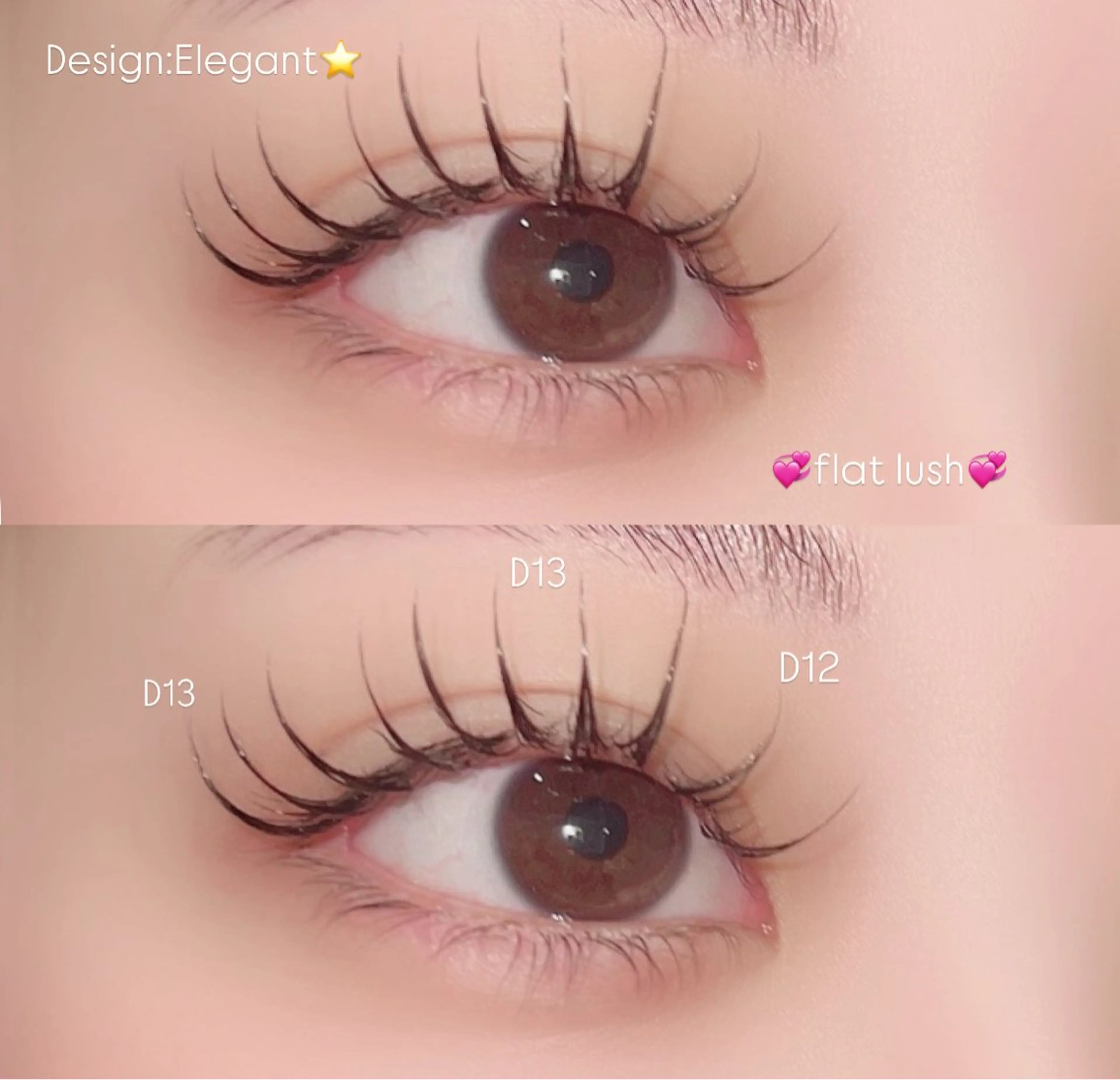 マツエク・マツパ 皆川 陽菜のマツエク・マツパデザイン