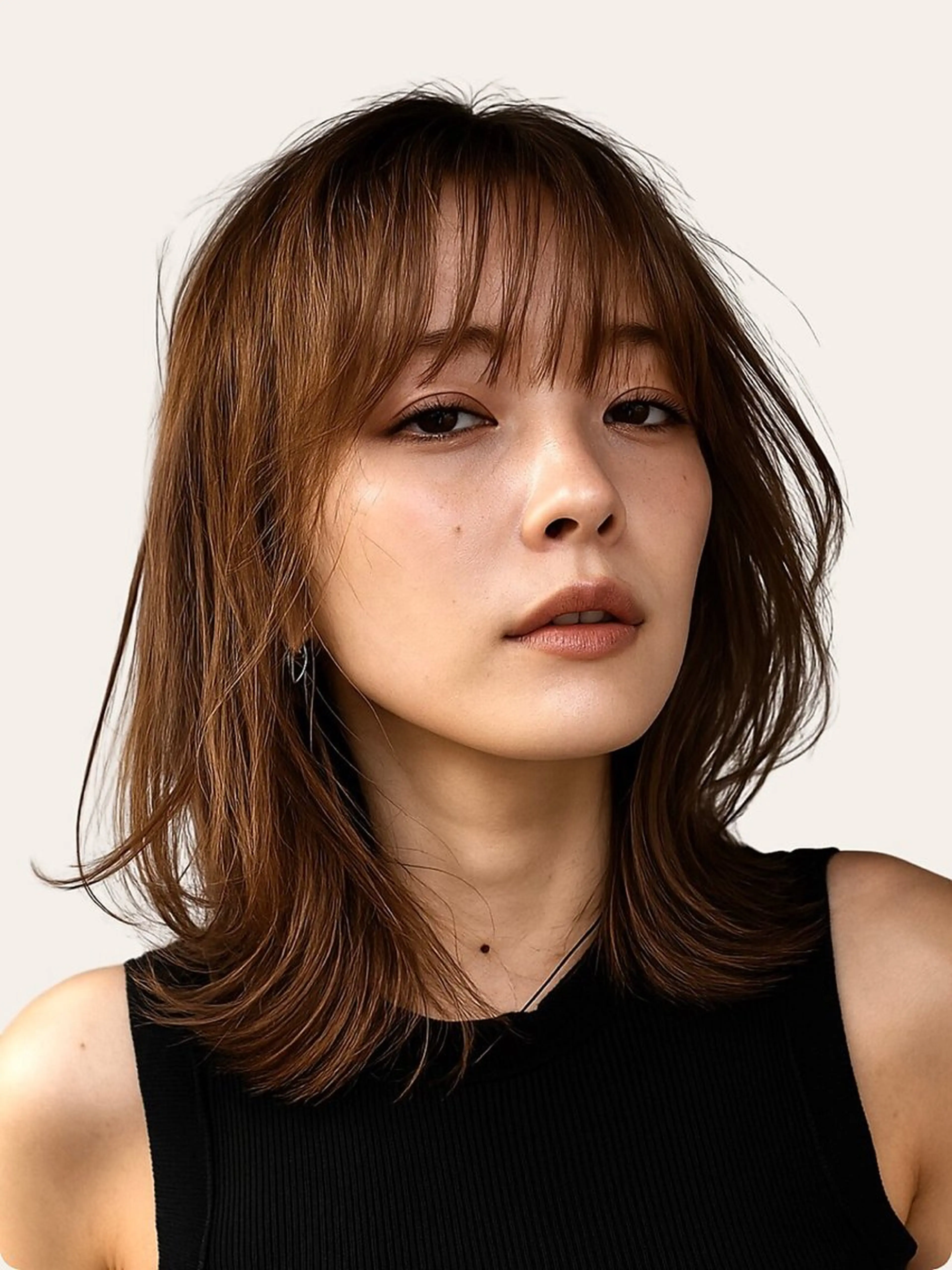 ミディアム 渡辺 奎斗のヘアスタイル