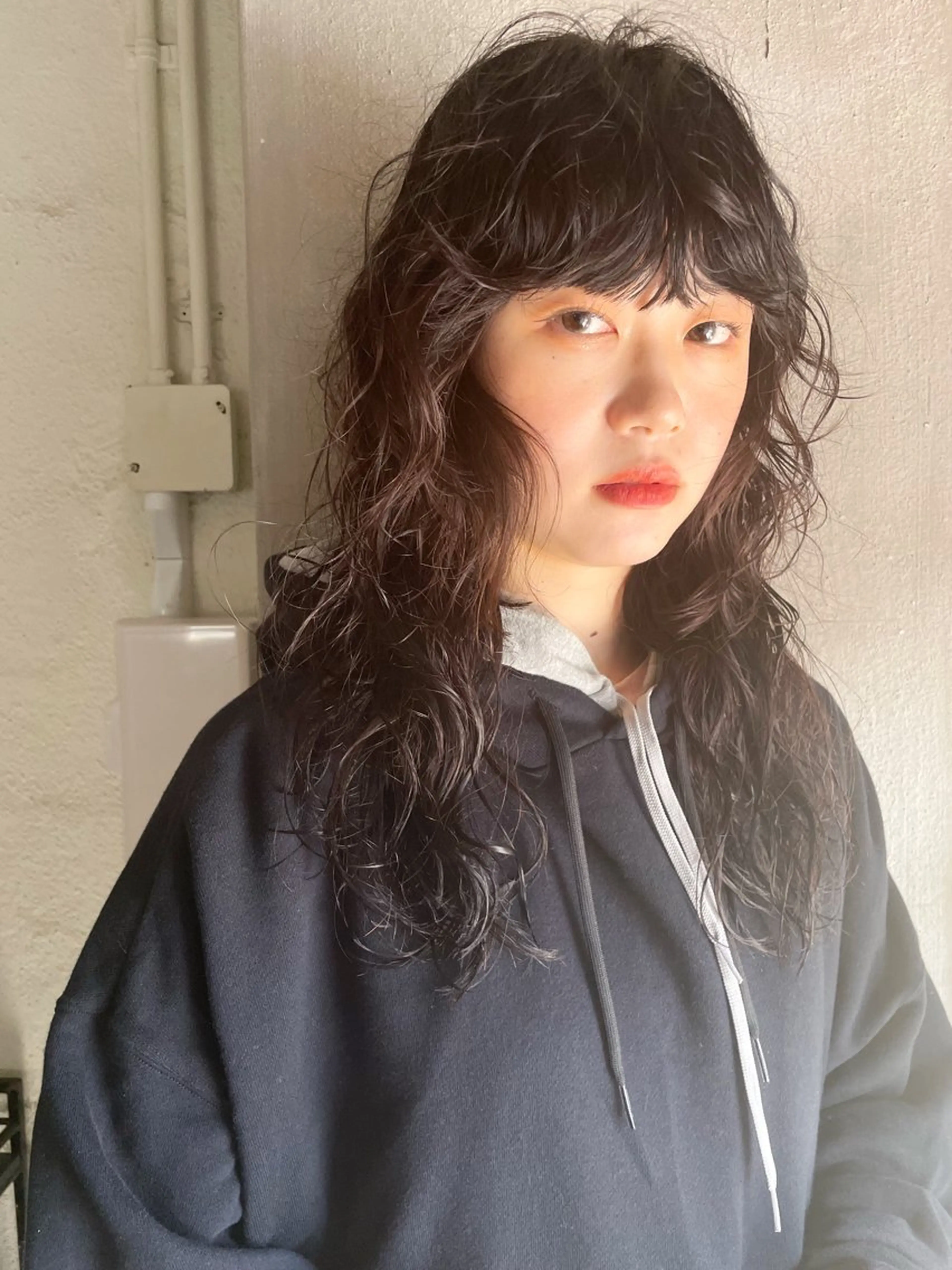 ロング パーマ ヘアアレンジ 丸山渉/表参道 レイヤーボブのヘアスタイル