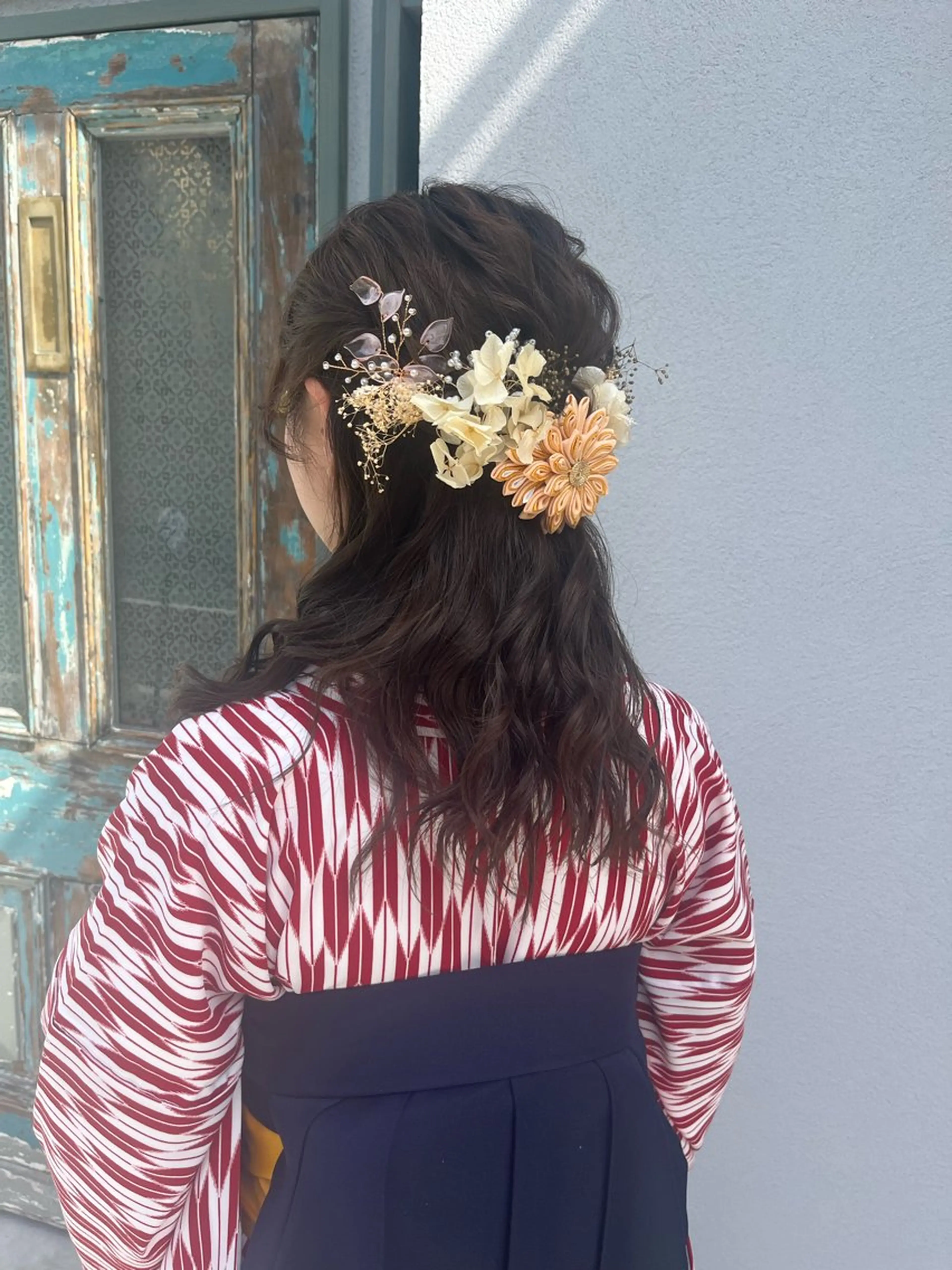 セミロング ヘアアレンジ 着付け Orla 🌿chiekoの眉毛・アイブロウイメージ