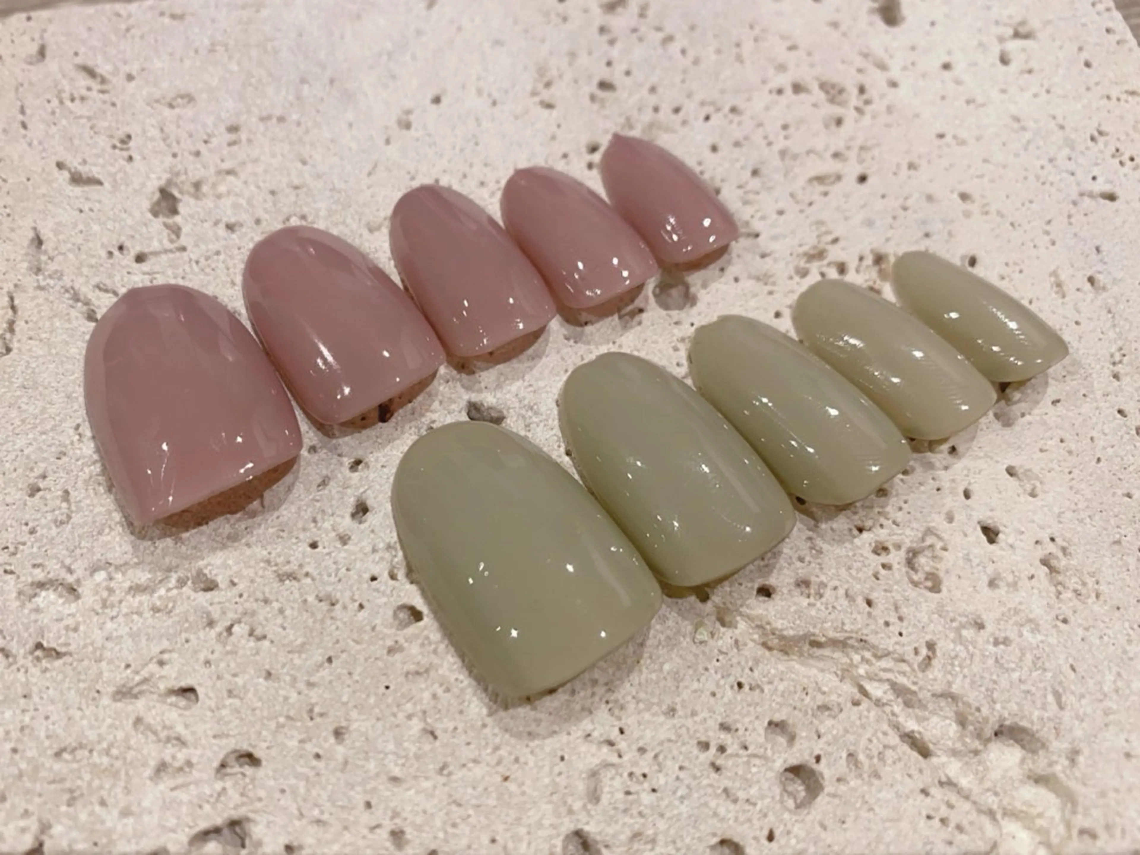 ネイル ジェルネイル ワンカラーネイル シンプルネイル nailsalon Única　ウニカのネイルデザイン