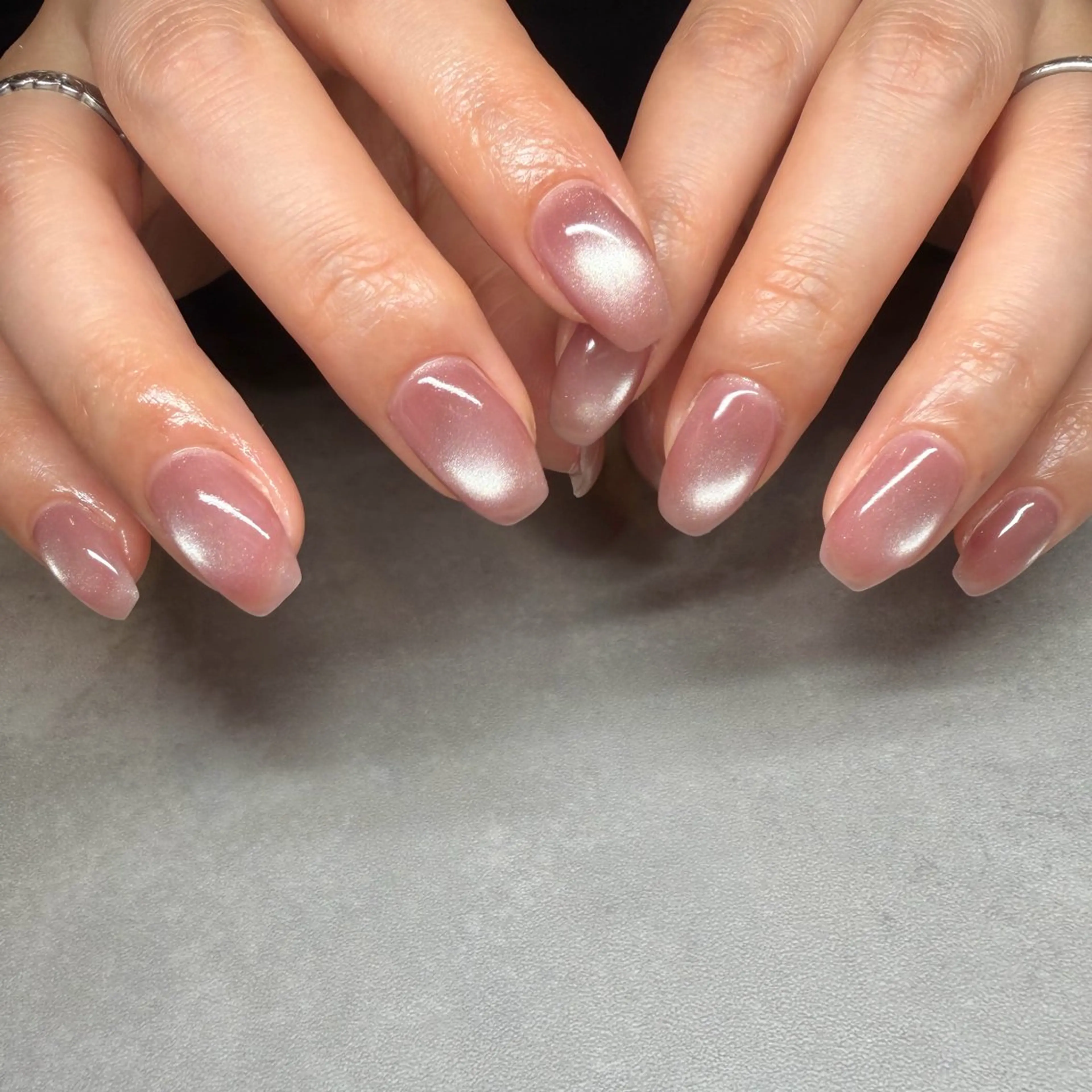 ネイル マグネットネイル ハンドネイル YUKO🩶 sofa立川のネイルデザイン