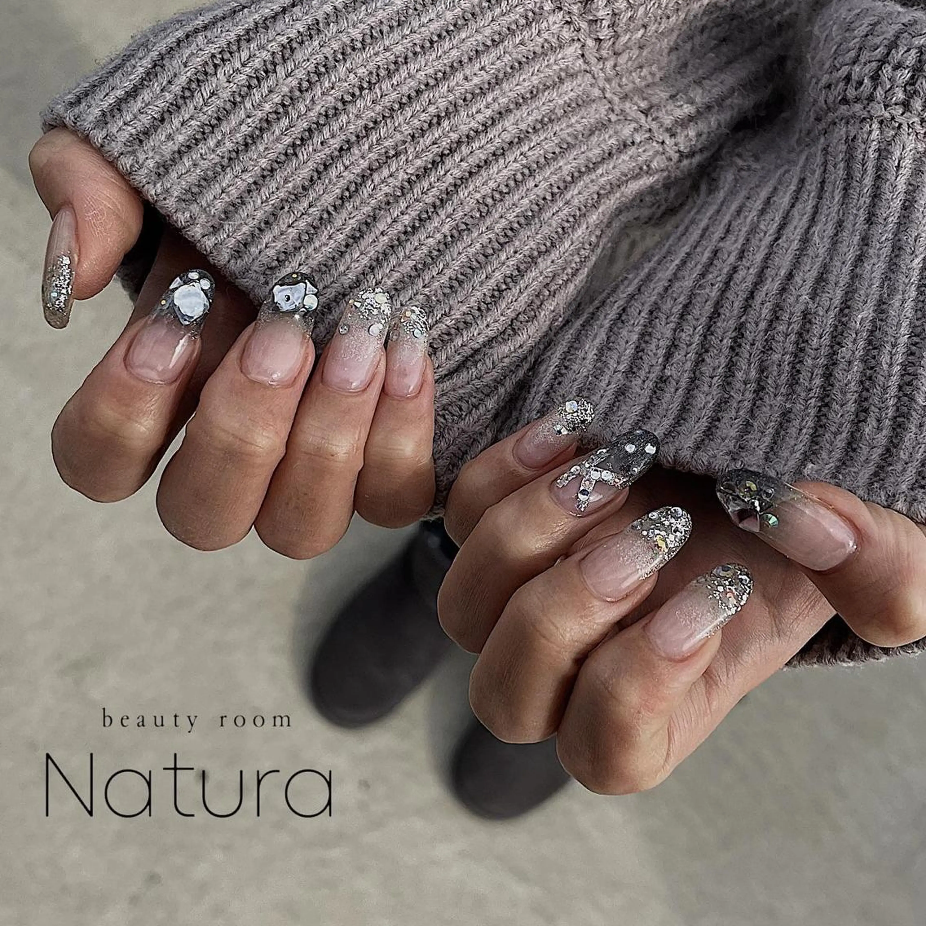 ネイル マツエク・マツパ アイブロウ ハンドネイル beautyroom Naturaのネイルデザイン