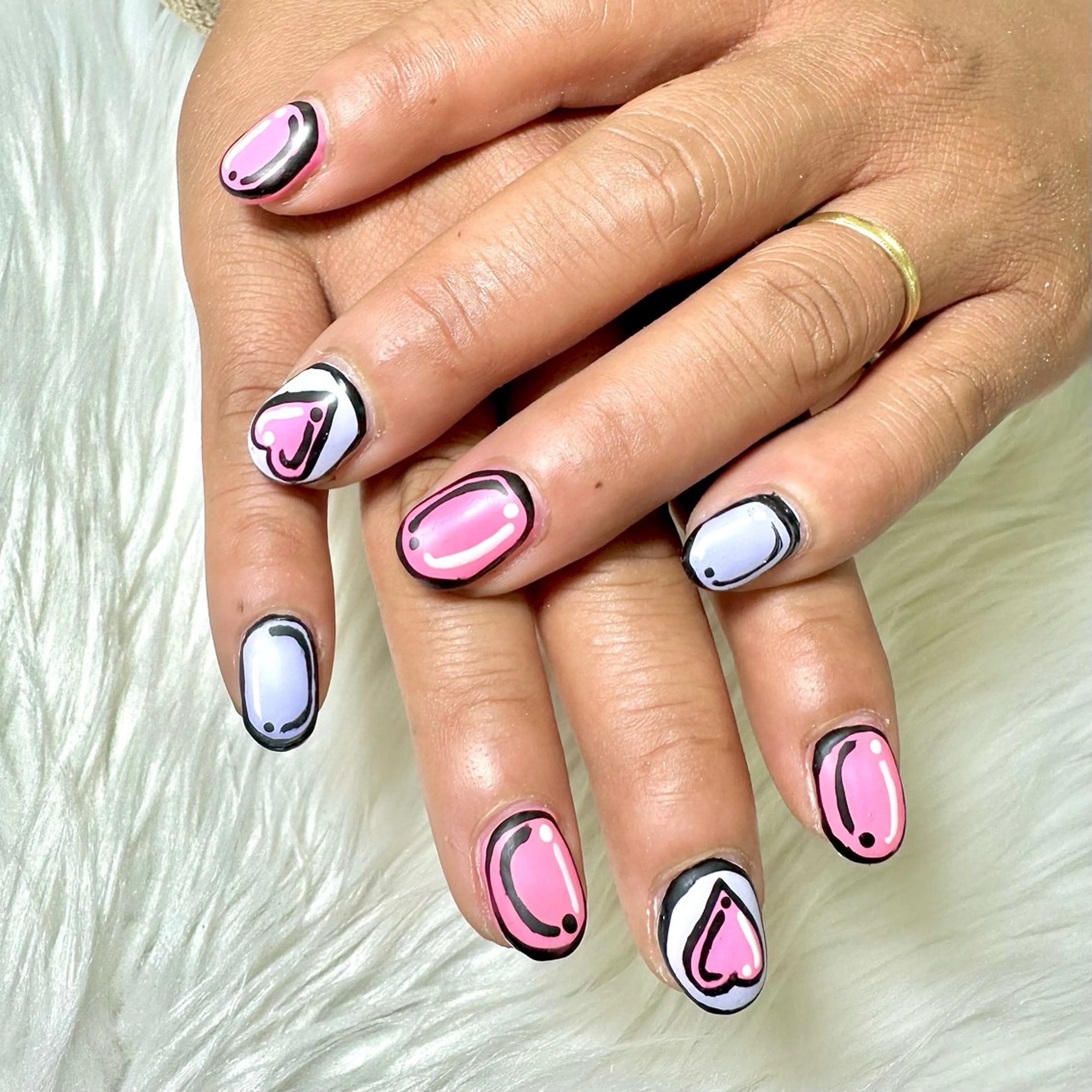 メンズ ネイル ハンドネイル Heartnail Hino Reinaのネイルデザイン