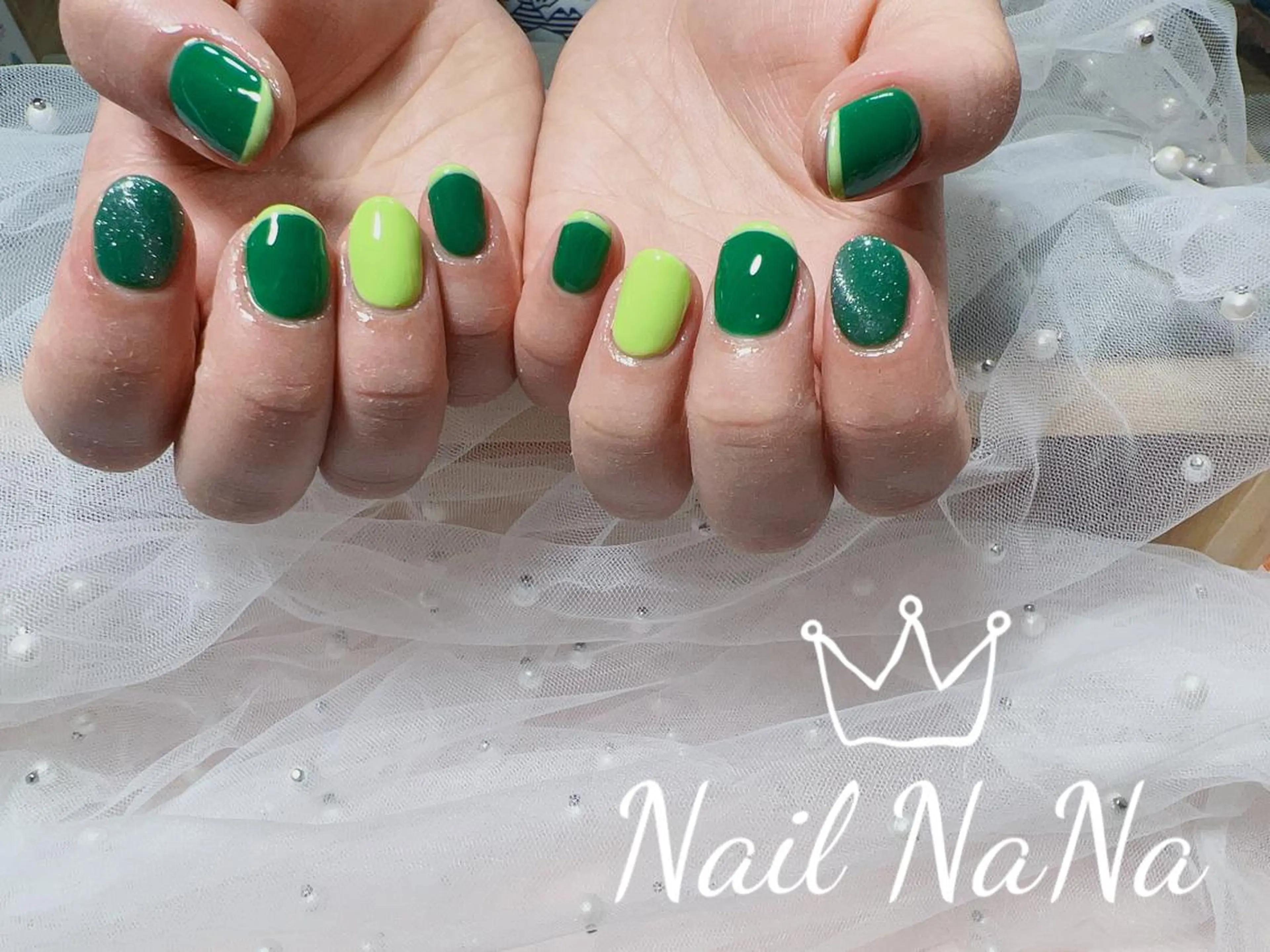 ショート カラー ネイル Nail NaNaのネイルデザイン