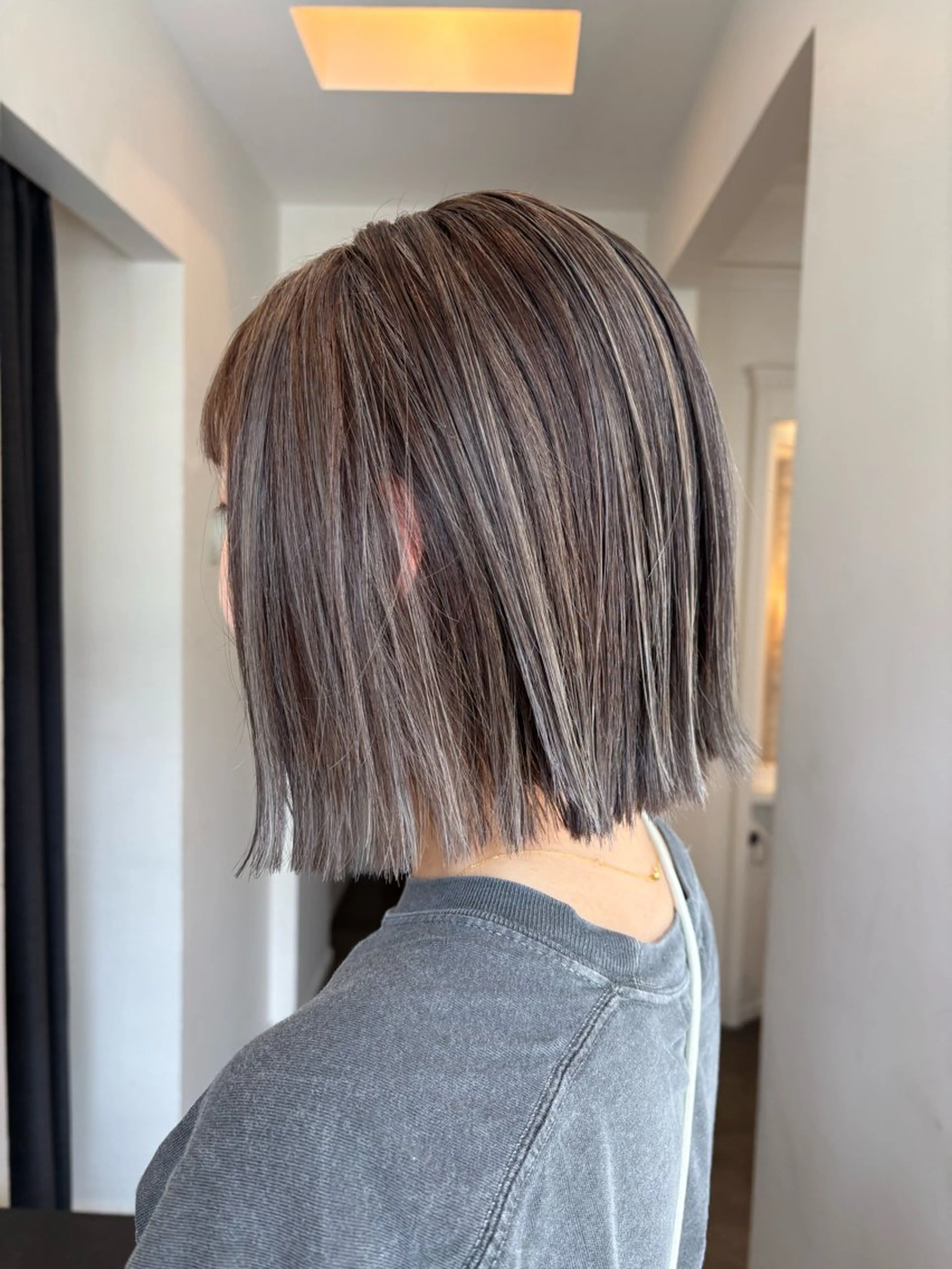 ミディアム ヘアカラー トリートメント 透明感カラー🎀 tasty／makoのヘアスタイル