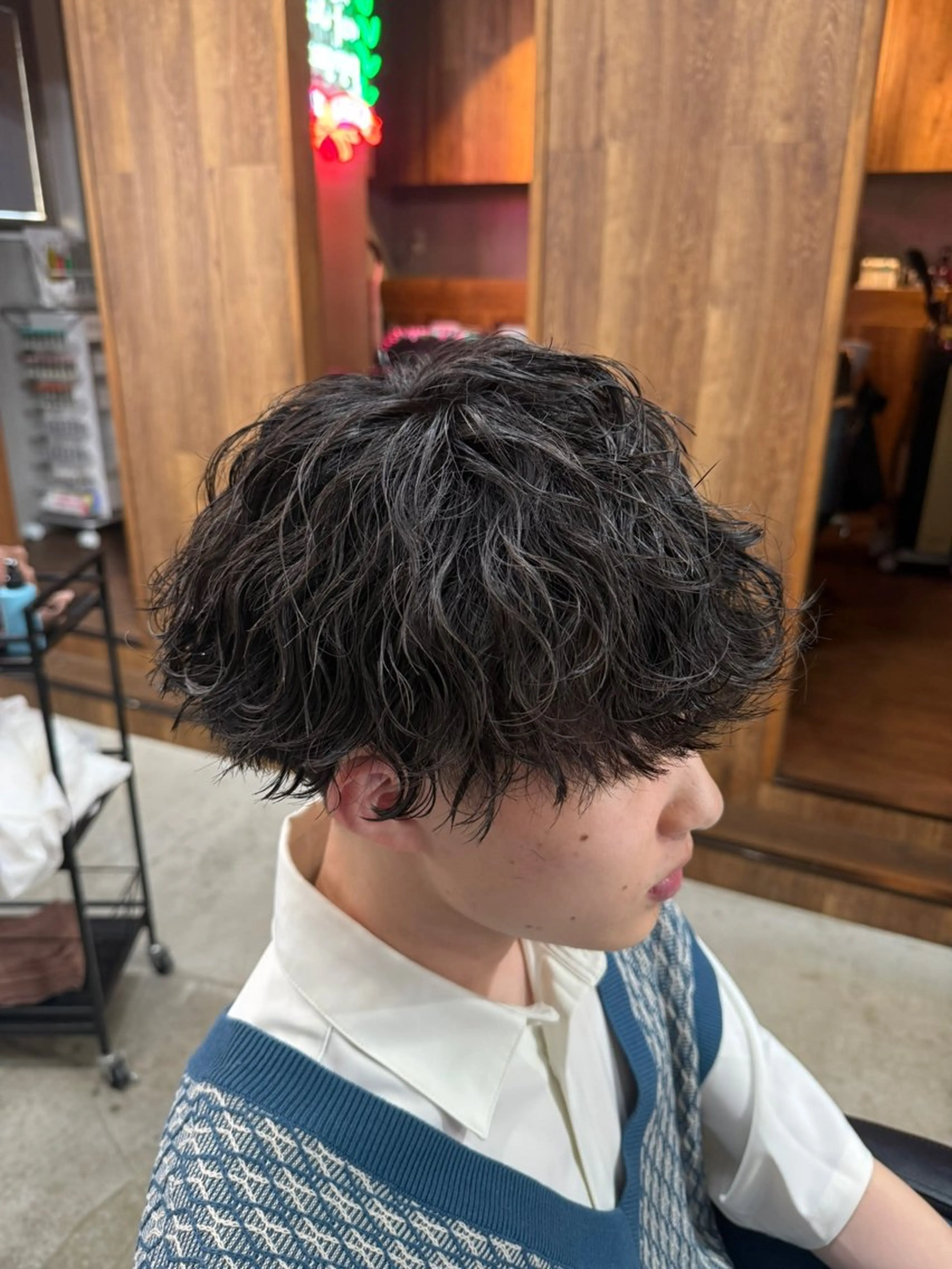 【メンズ大歓迎✨】メンズカット＋特殊パーマ（ツイスパ、波巻き、ツイストなど）の写真