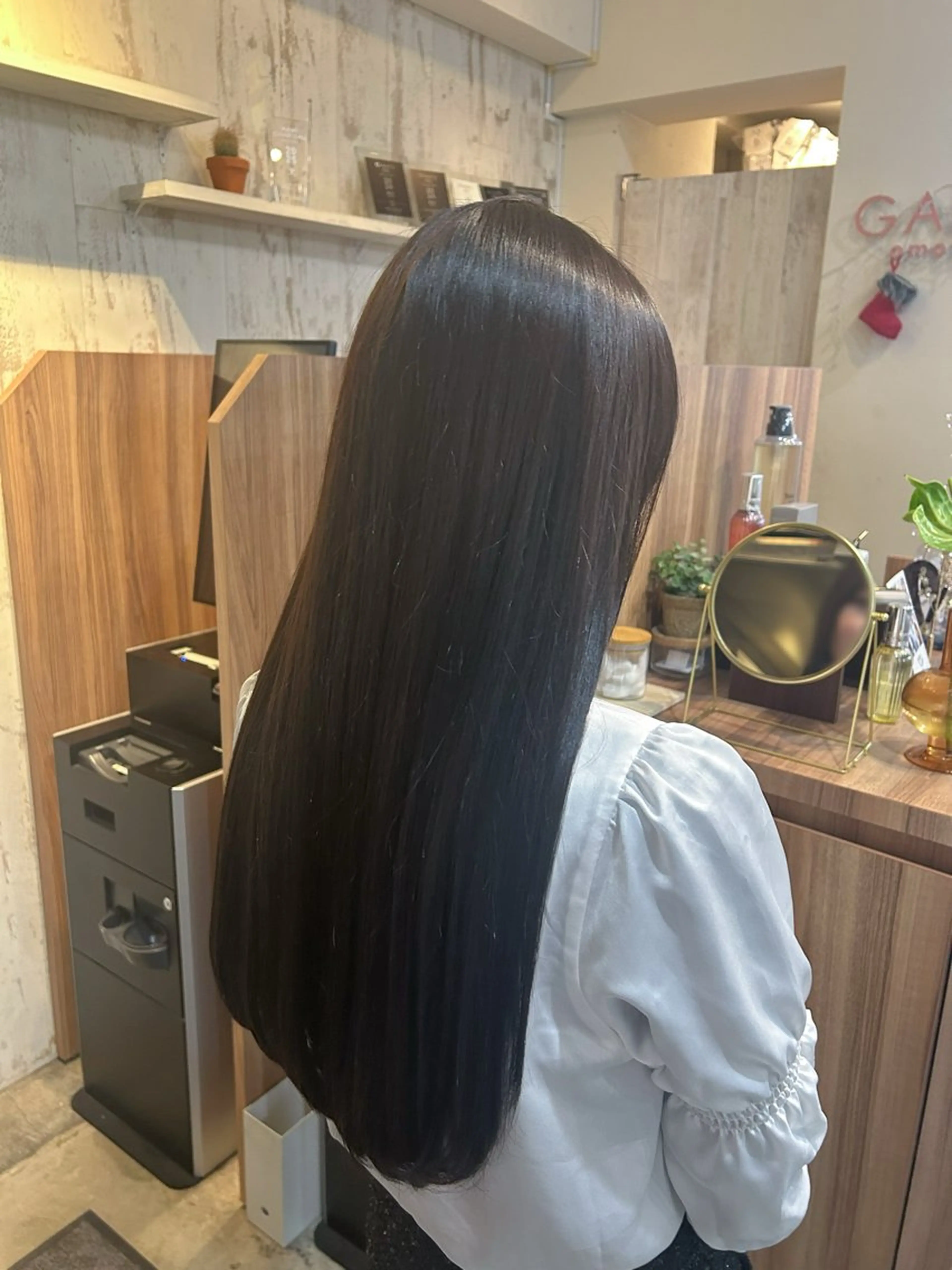 【🩷ྀི当日予約限定🩷ྀི】ナチュラル地毛風縮毛矯正➕補修トリートメントの写真