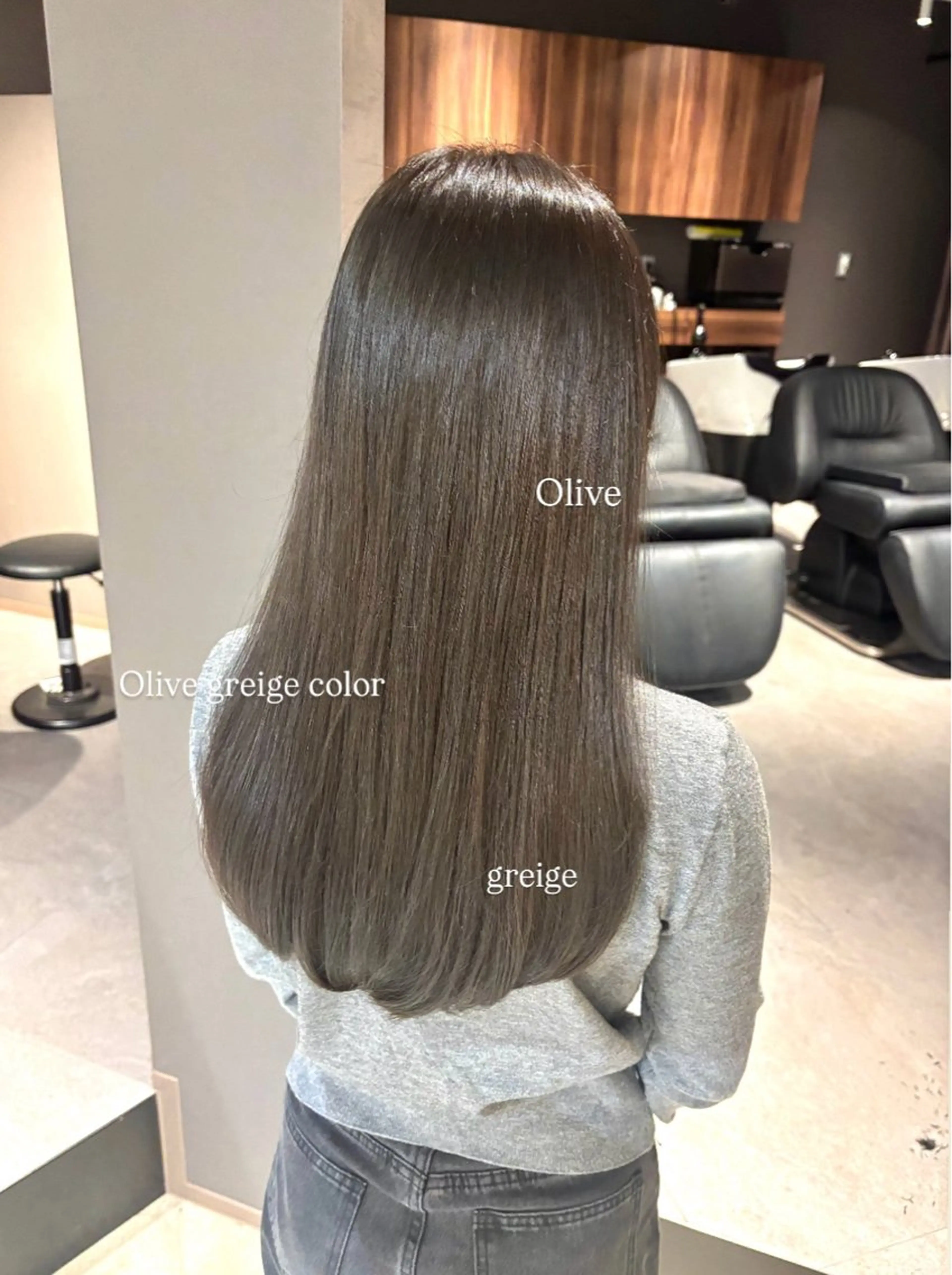 ロング カラー カット ヘアカラー 透明感カラー・レイヤ ー🎀amika🎀のヘアスタイル