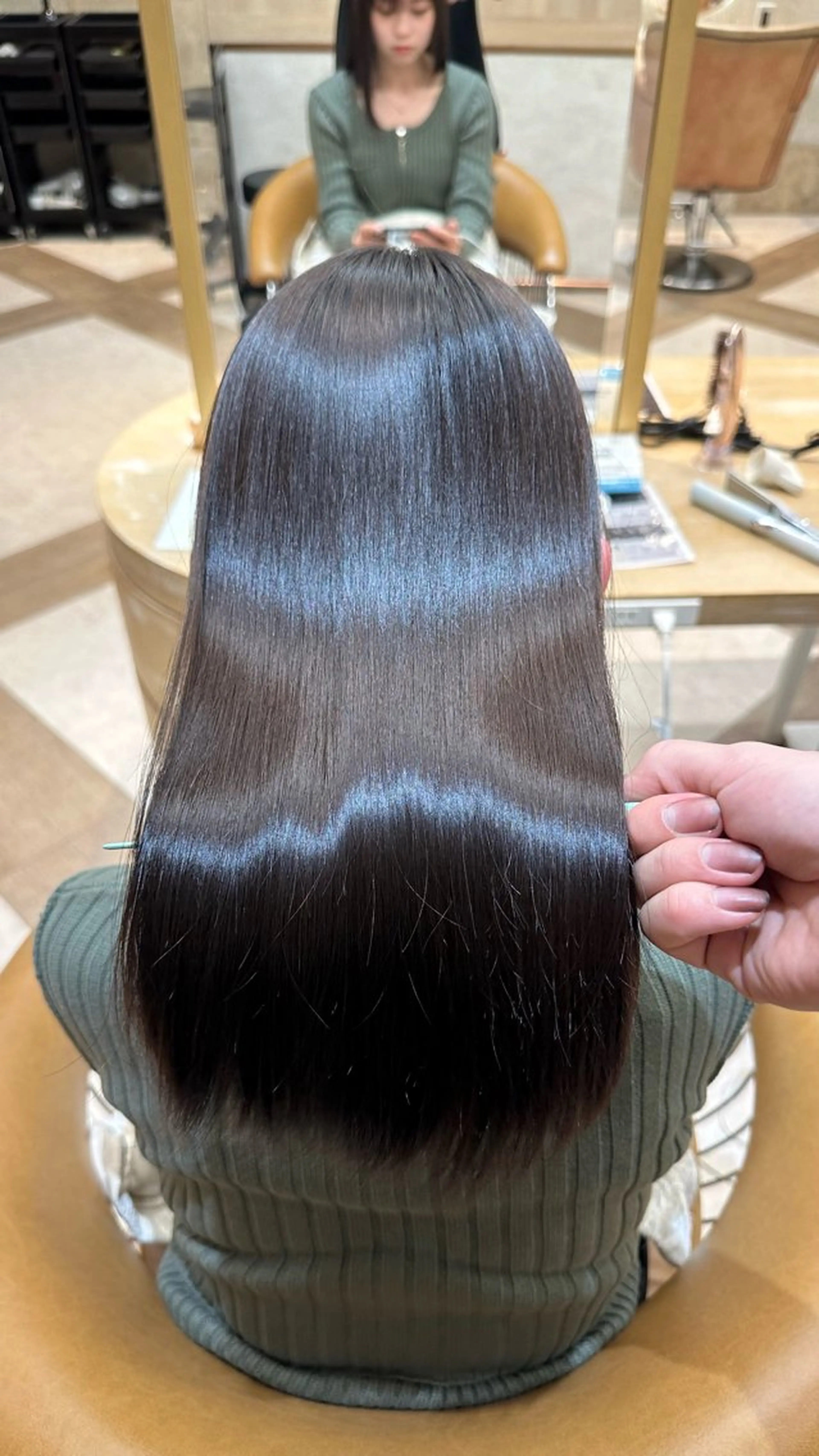 🫧KERASTASEトリートメント🫧(シャンプー、ブロー込)の写真