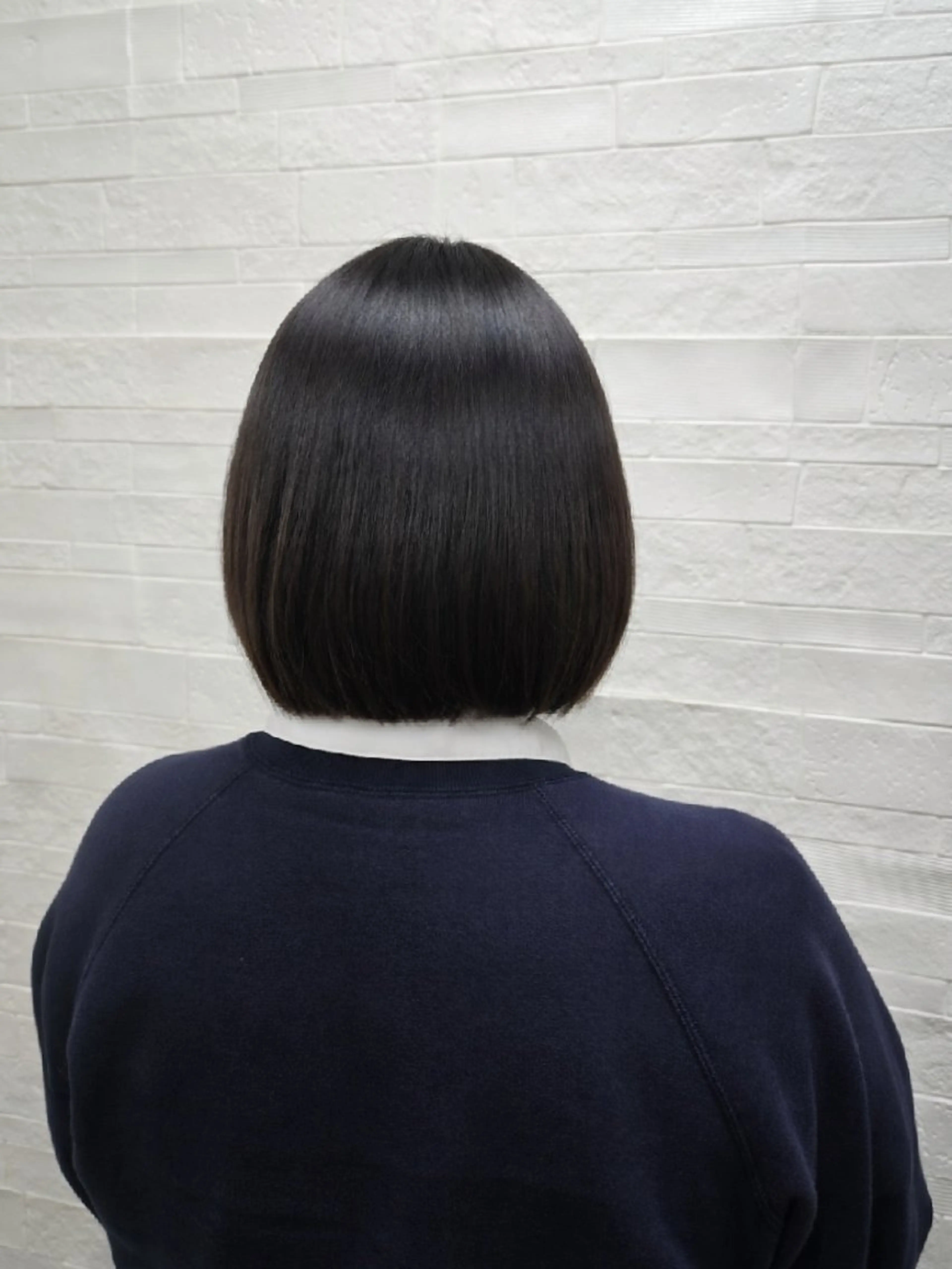 ショート 切りっぱなしボブ ボブ カット 小筆 耀のマツエク・マツパデザイン