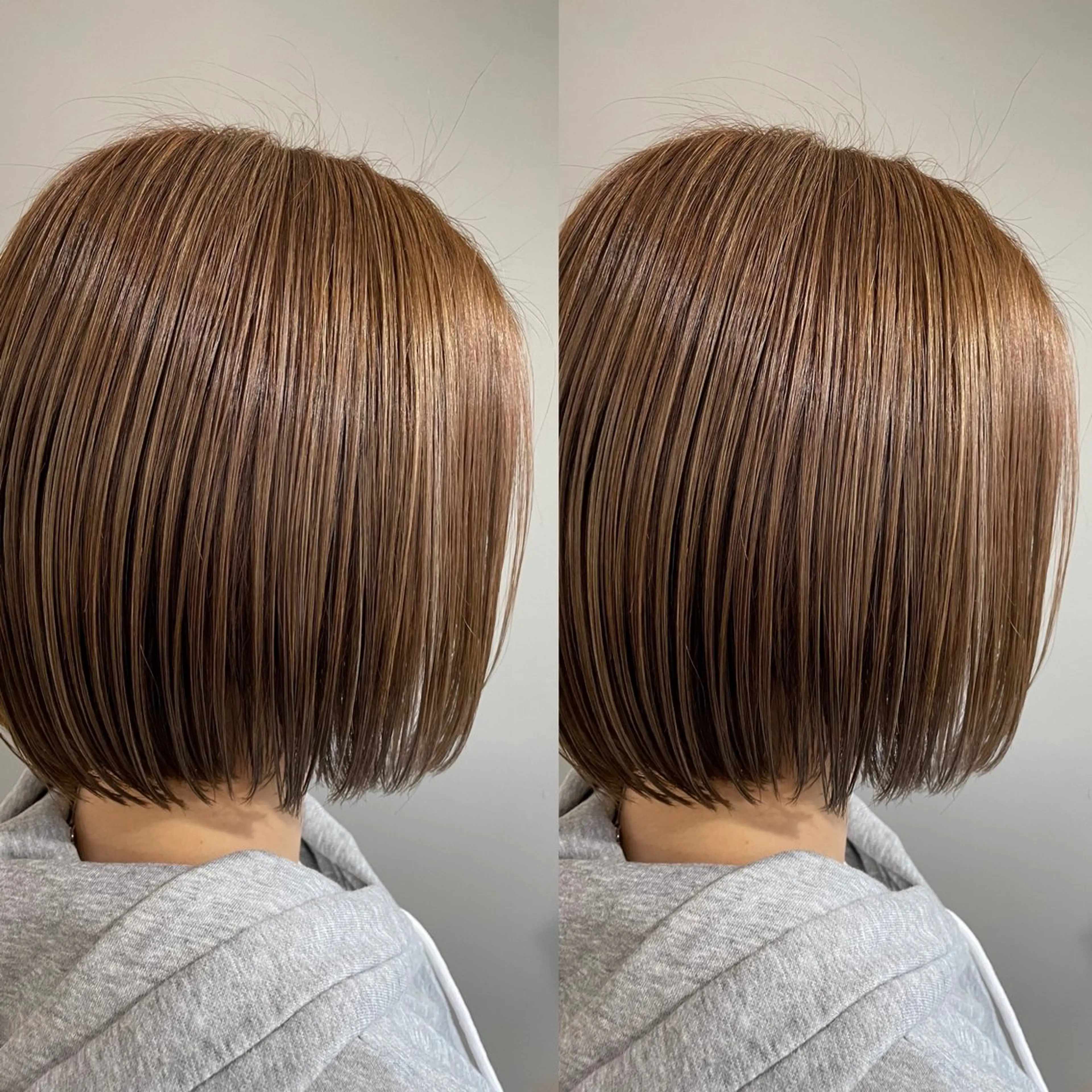 ショート カラー ヘアカラー 心斎橋韓国ボブ 好原良真のヘアスタイル