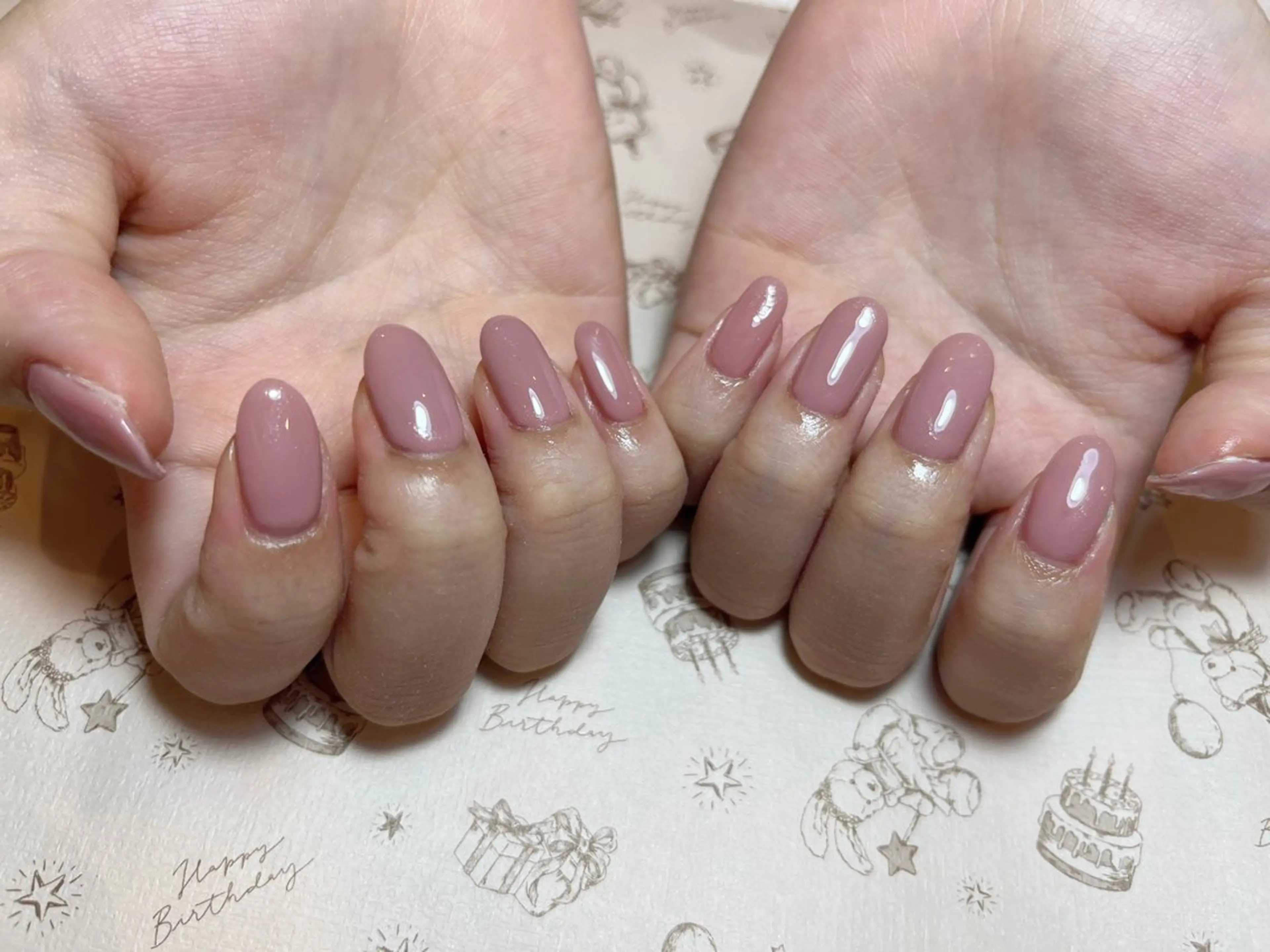 ネイル ピンク ピンクベージュ ハンドネイル arce amiのネイルデザイン