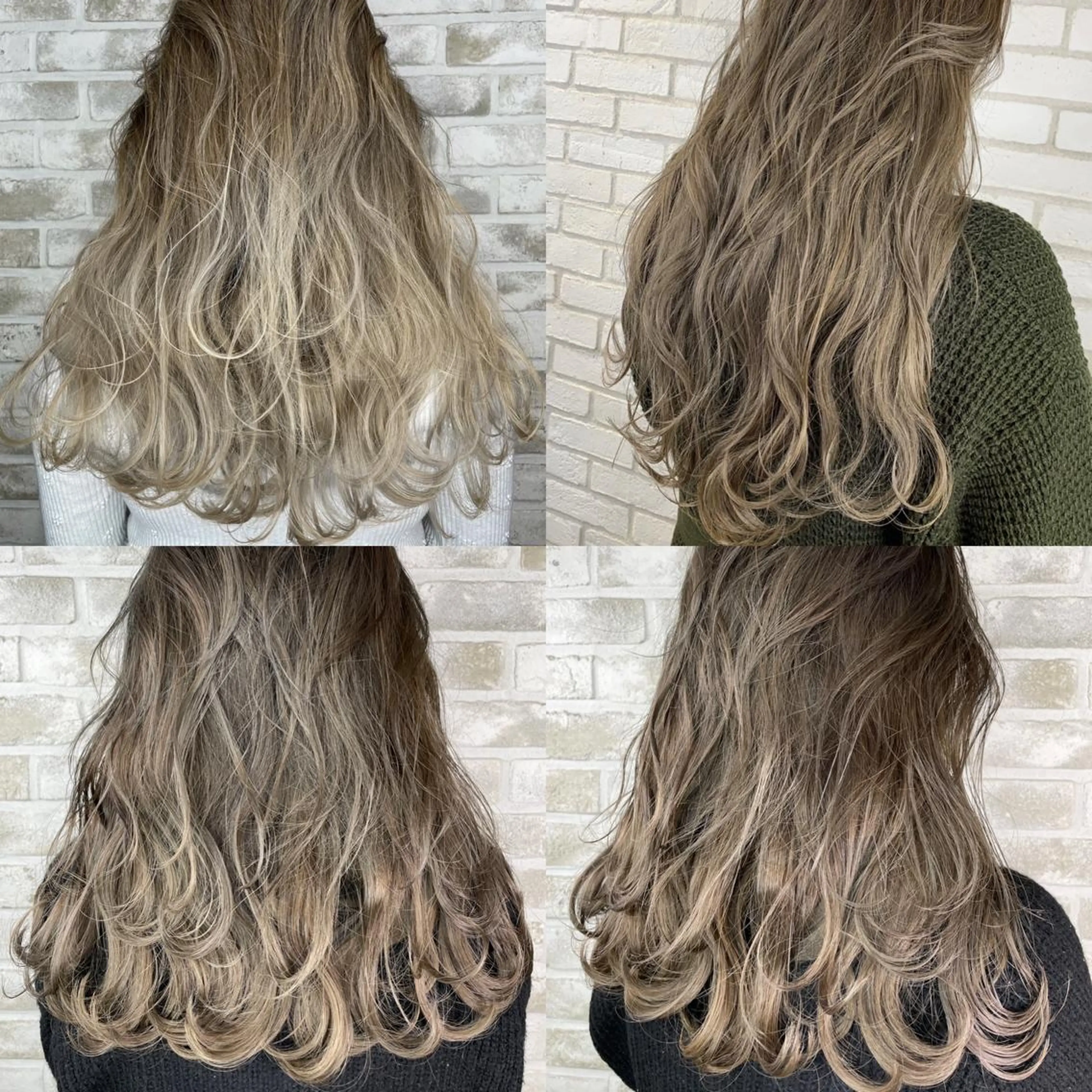 ロング カラー ブリーチ takumi Hのヘアスタイル