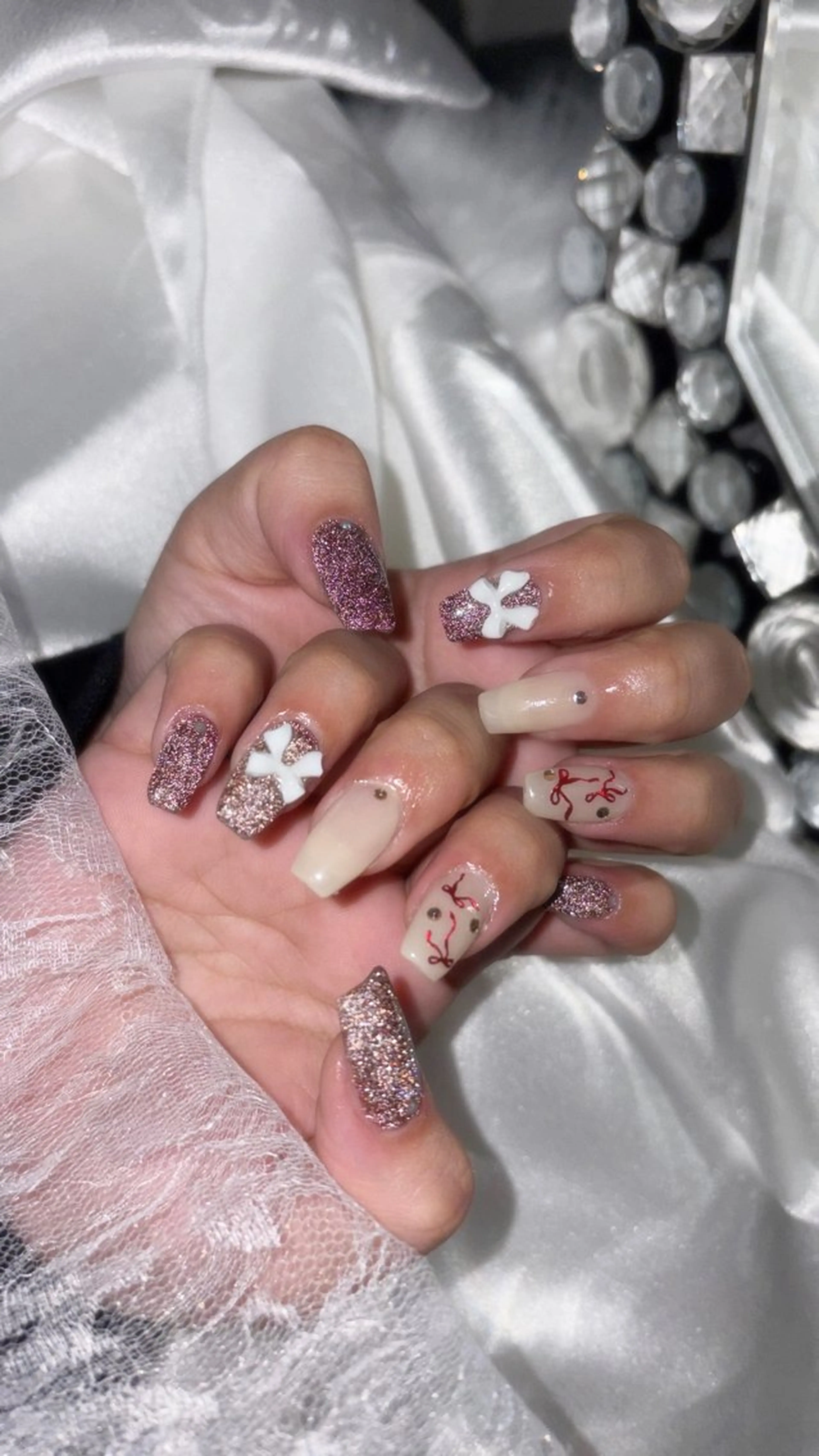 ネイル フラッシュネイル ハンドネイル 吉田 彩乃のネイルデザイン