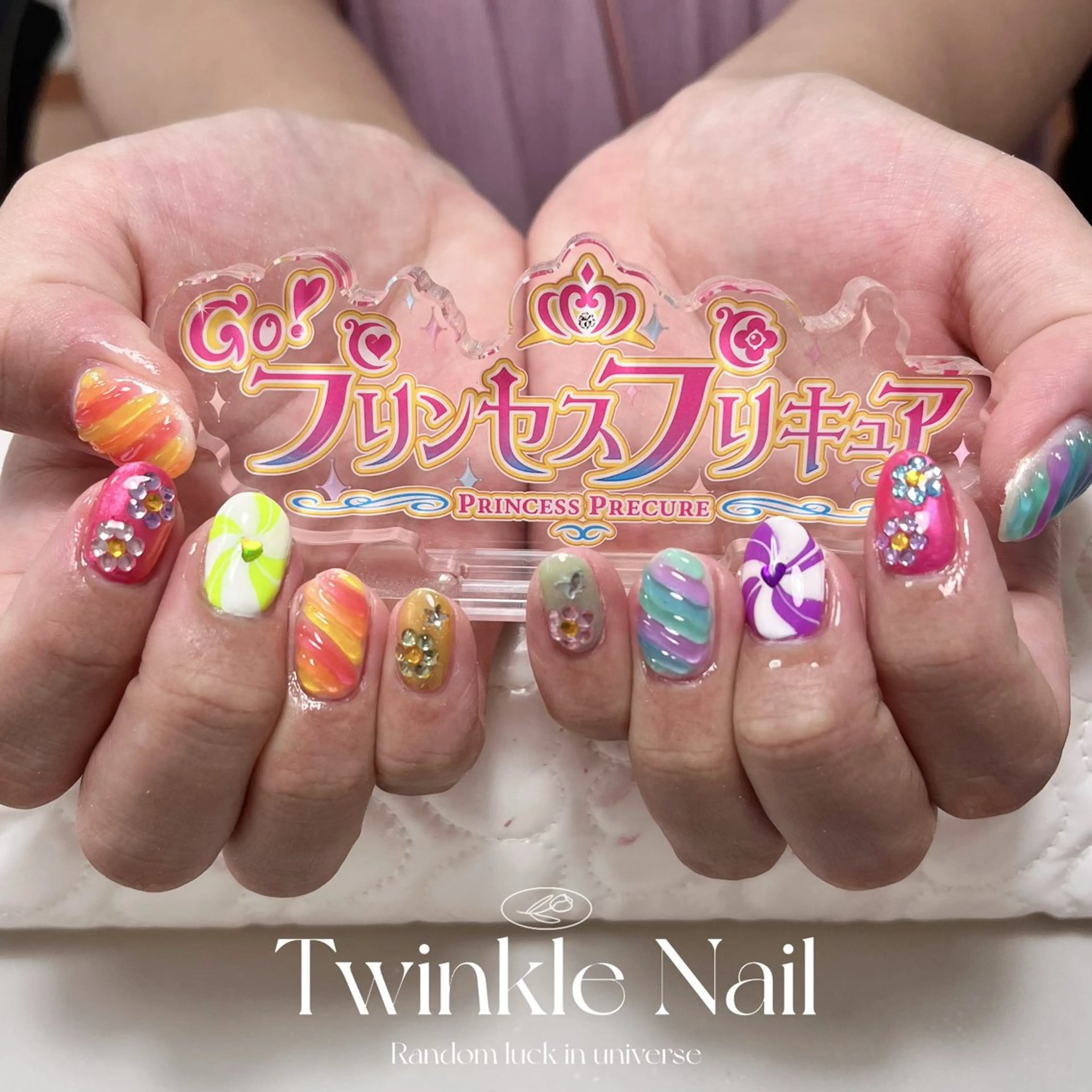 ネイル キラキラネイル Twinkle Nail Kuboのネイルデザイン
