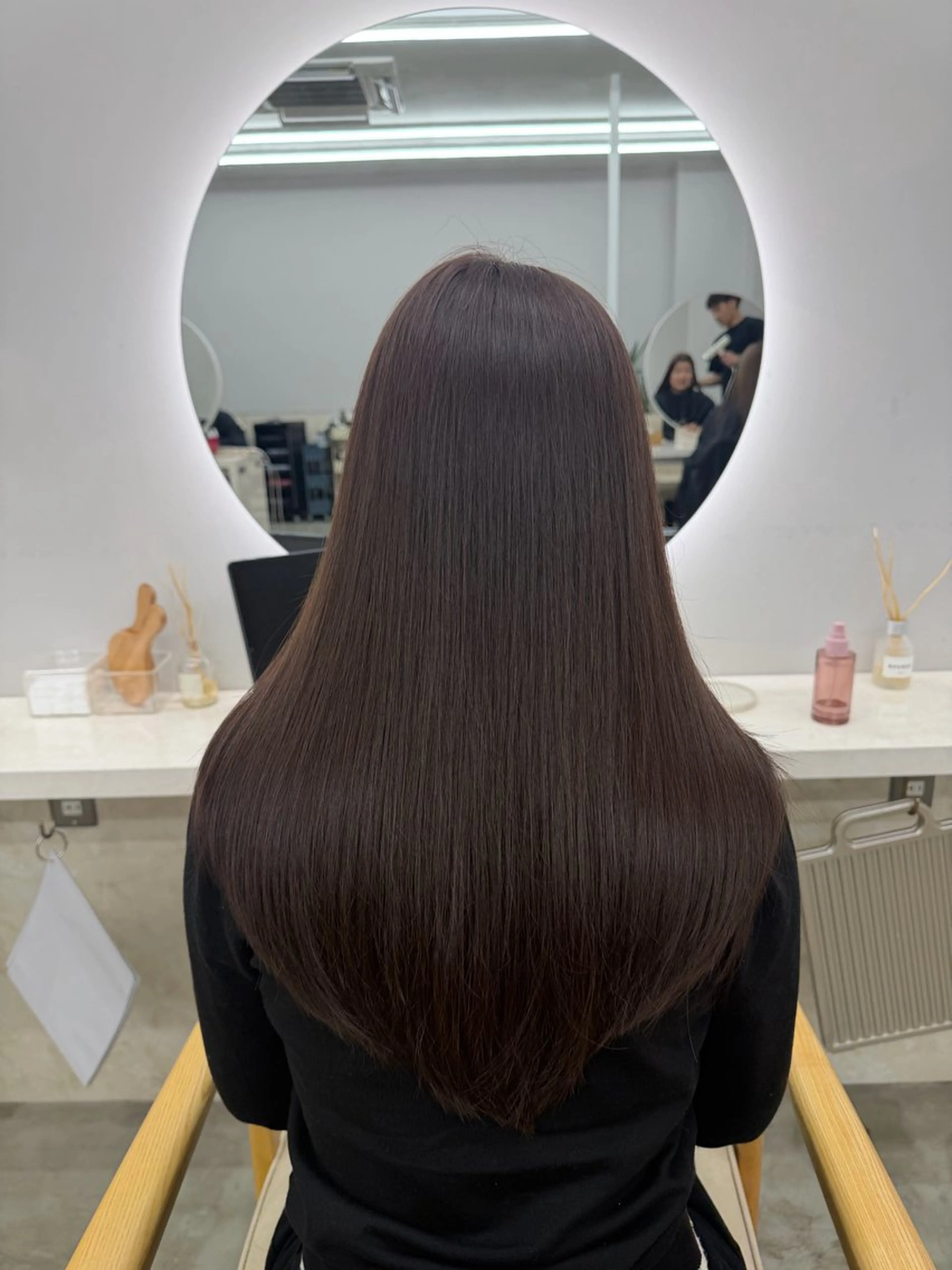 カラー ブラウンカラー ヘアカラー sand chiharuのヘアスタイル