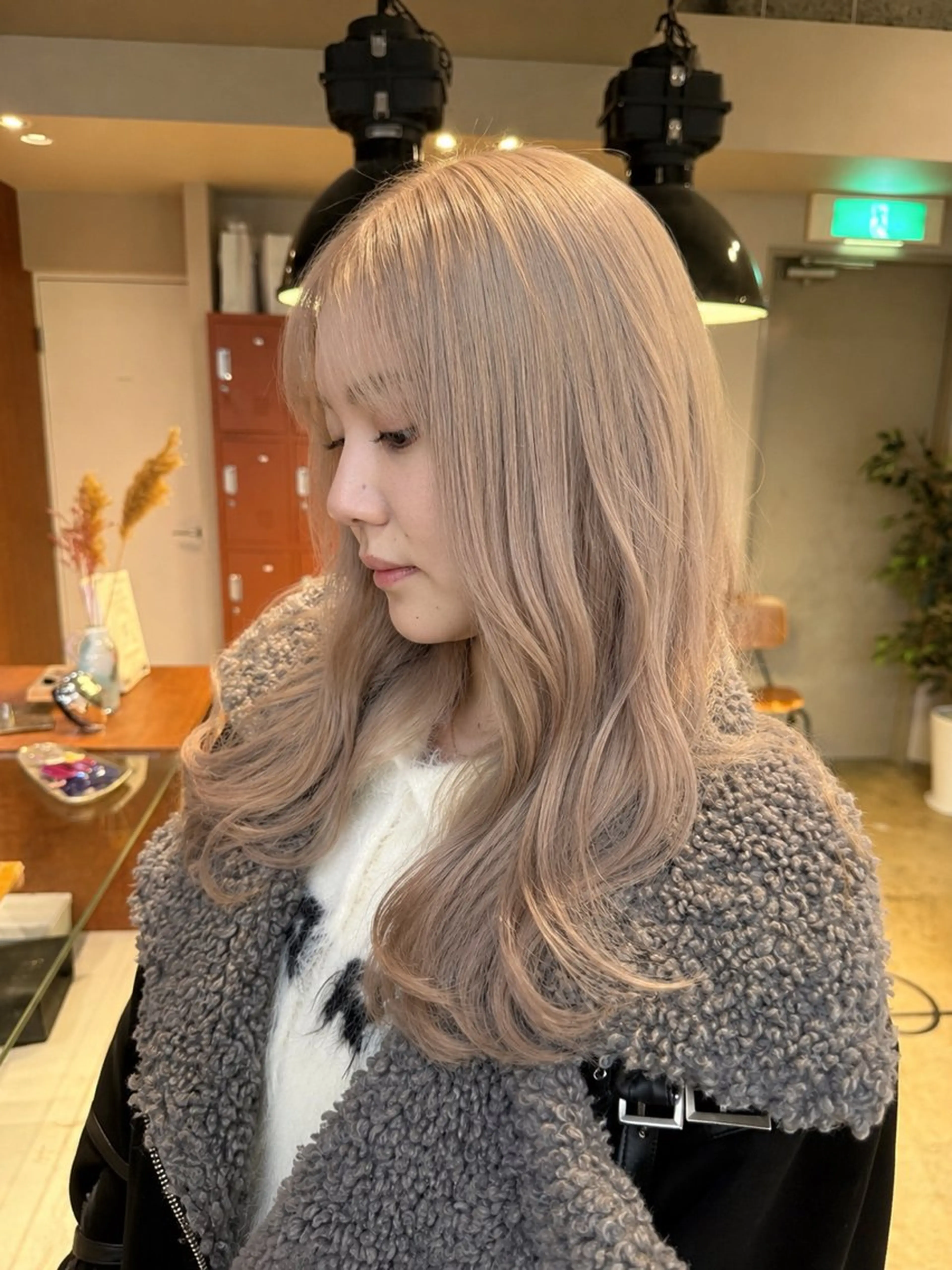 ロング カラー ヘアカラー カラー特化/ブリーチ 梅田中崎町/あかりのヘアスタイル