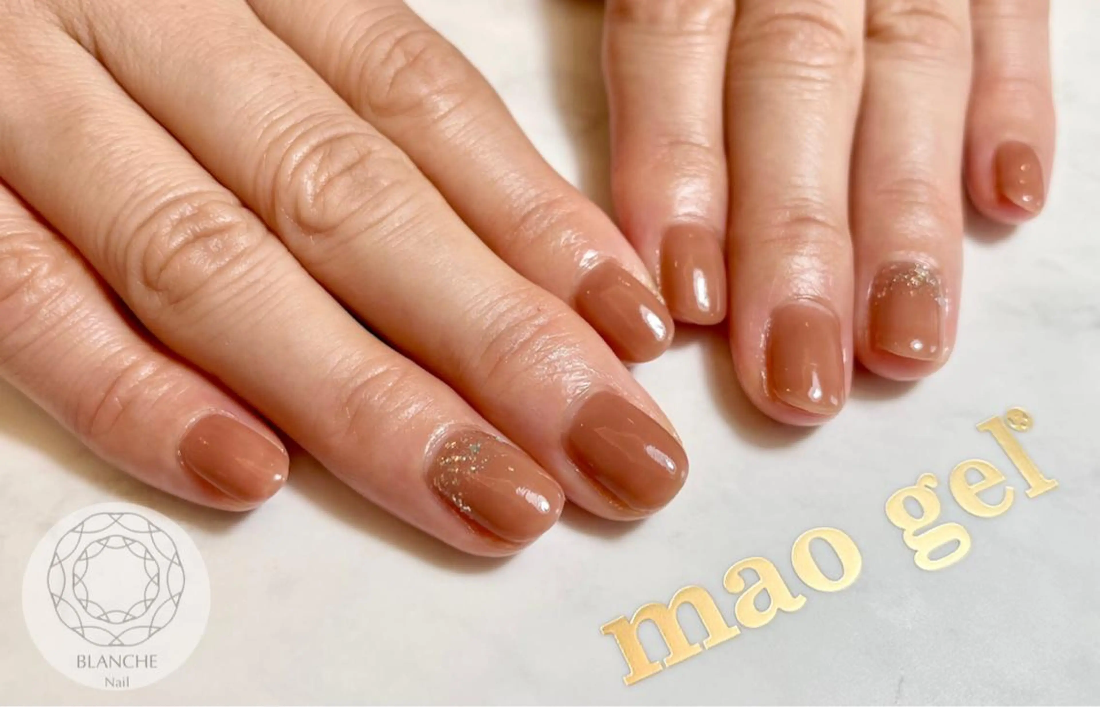 ネイル ジェルネイル オフィスネイル パラジェル シンプルネイル BLANCHE Nailのネイルデザイン